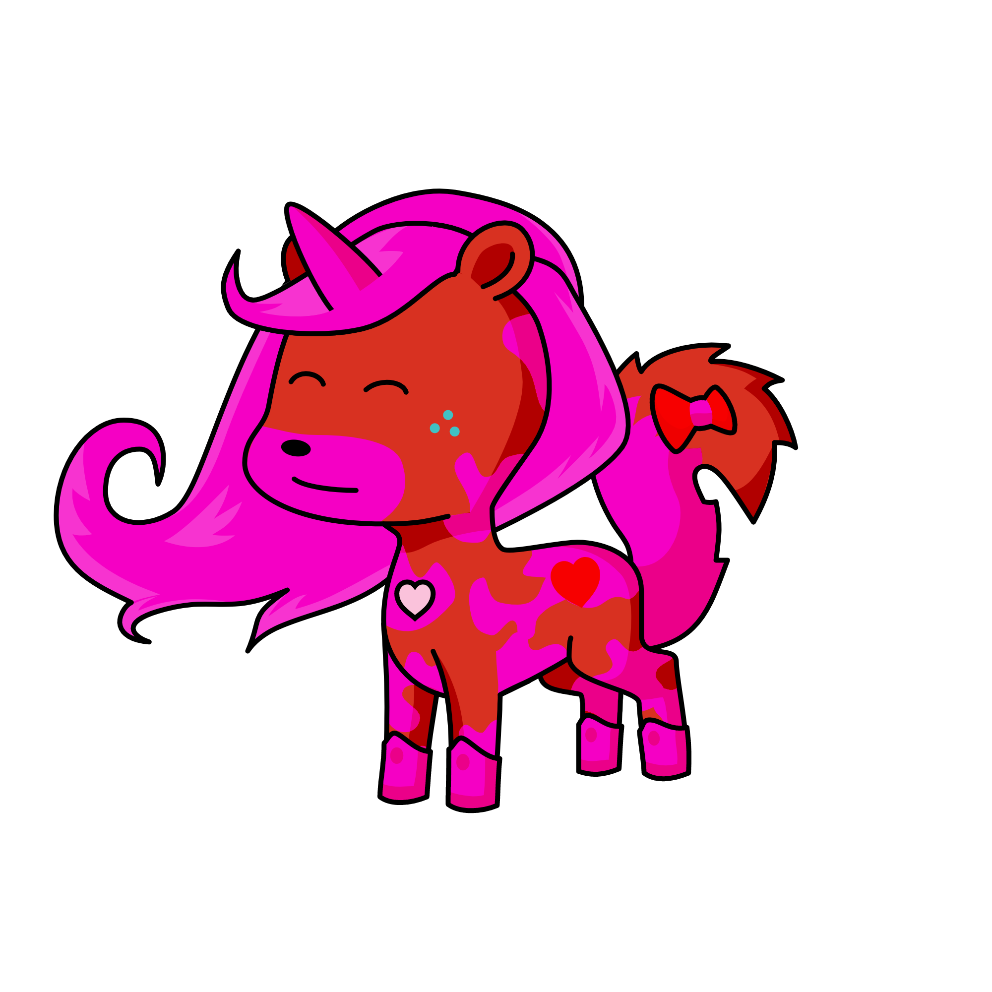 lovey kiss 🥰😍🤩😘, the unicorn