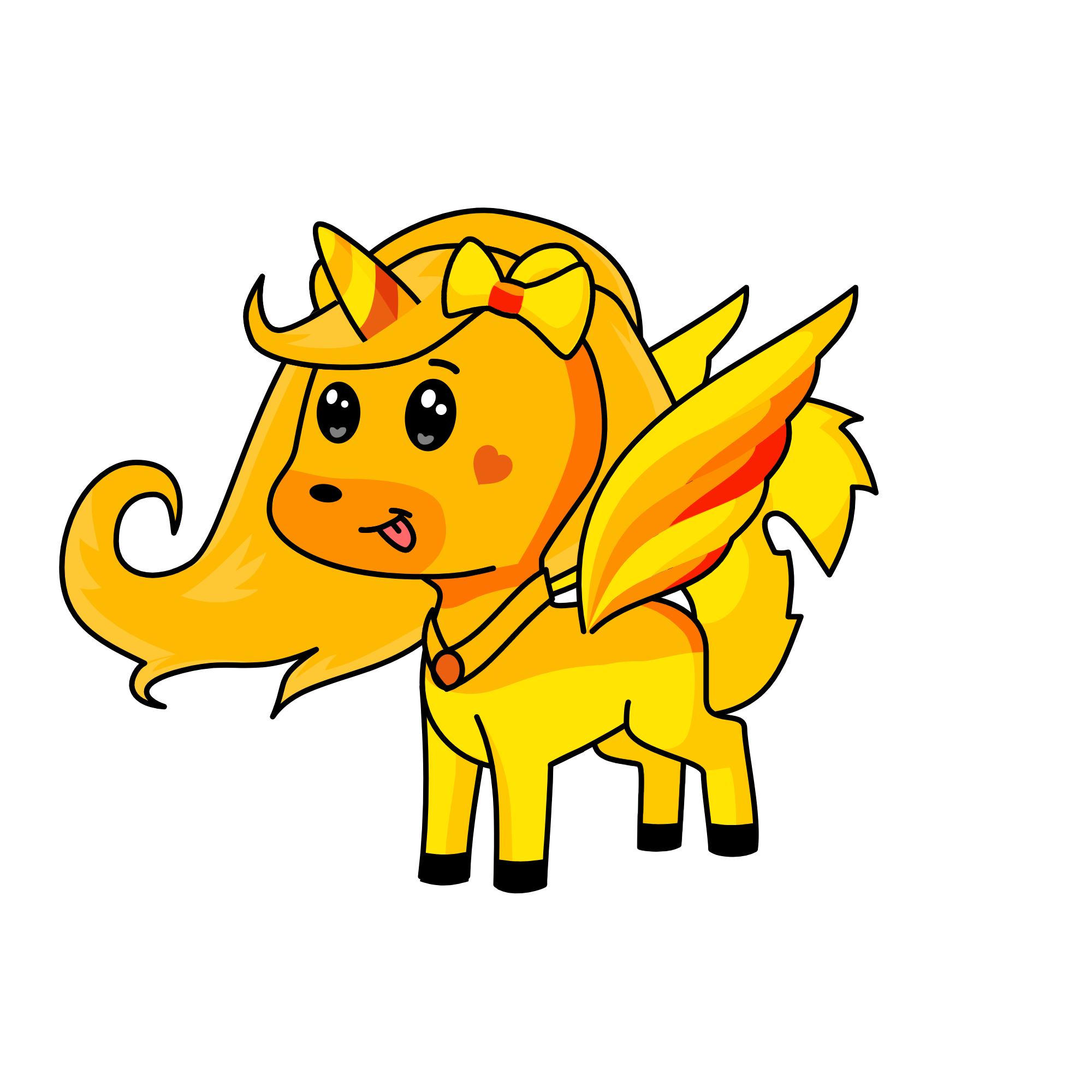 poooop, the unicorn