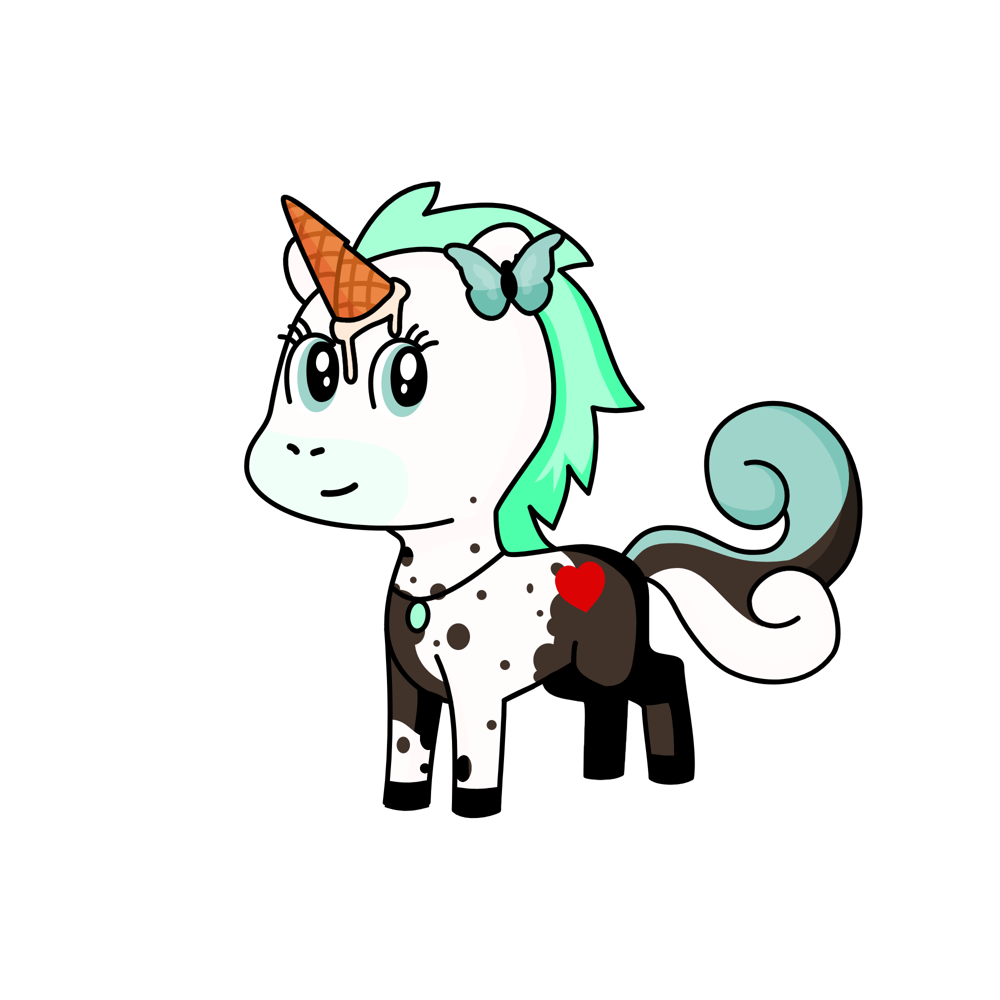 Mint Chip, the unicorn