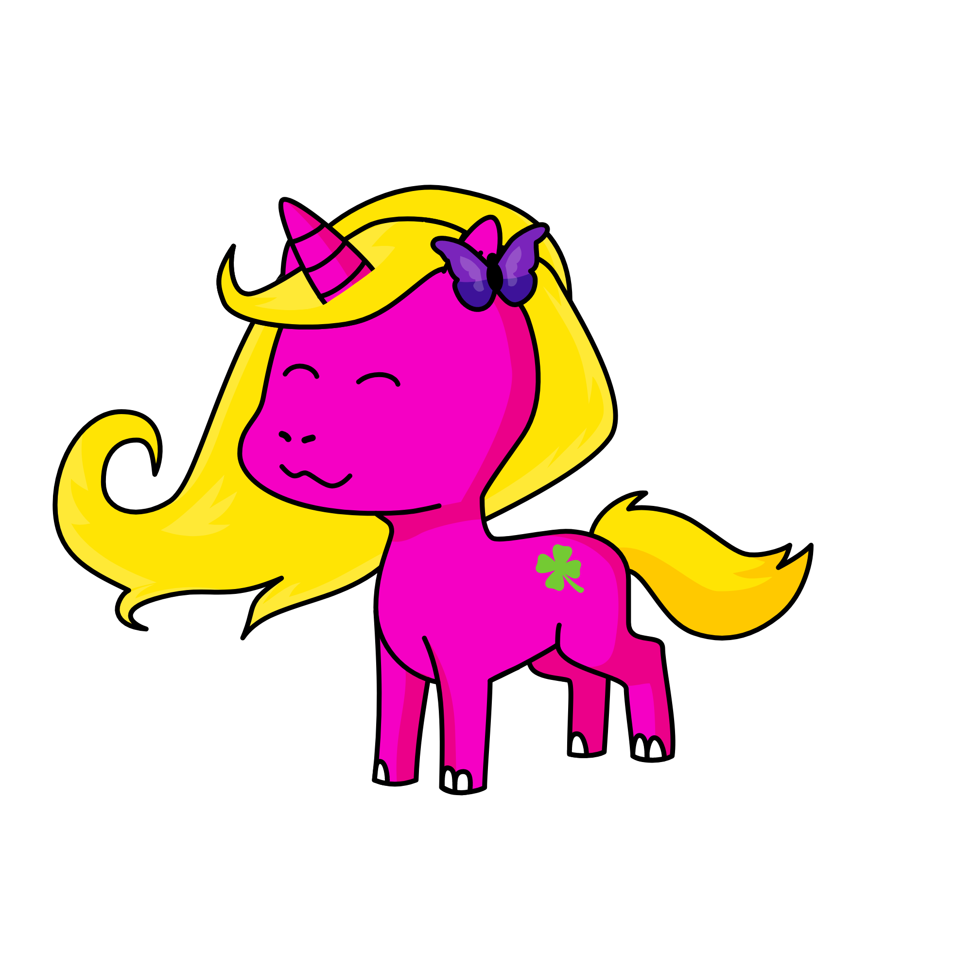 FlutterShy, the unicorn