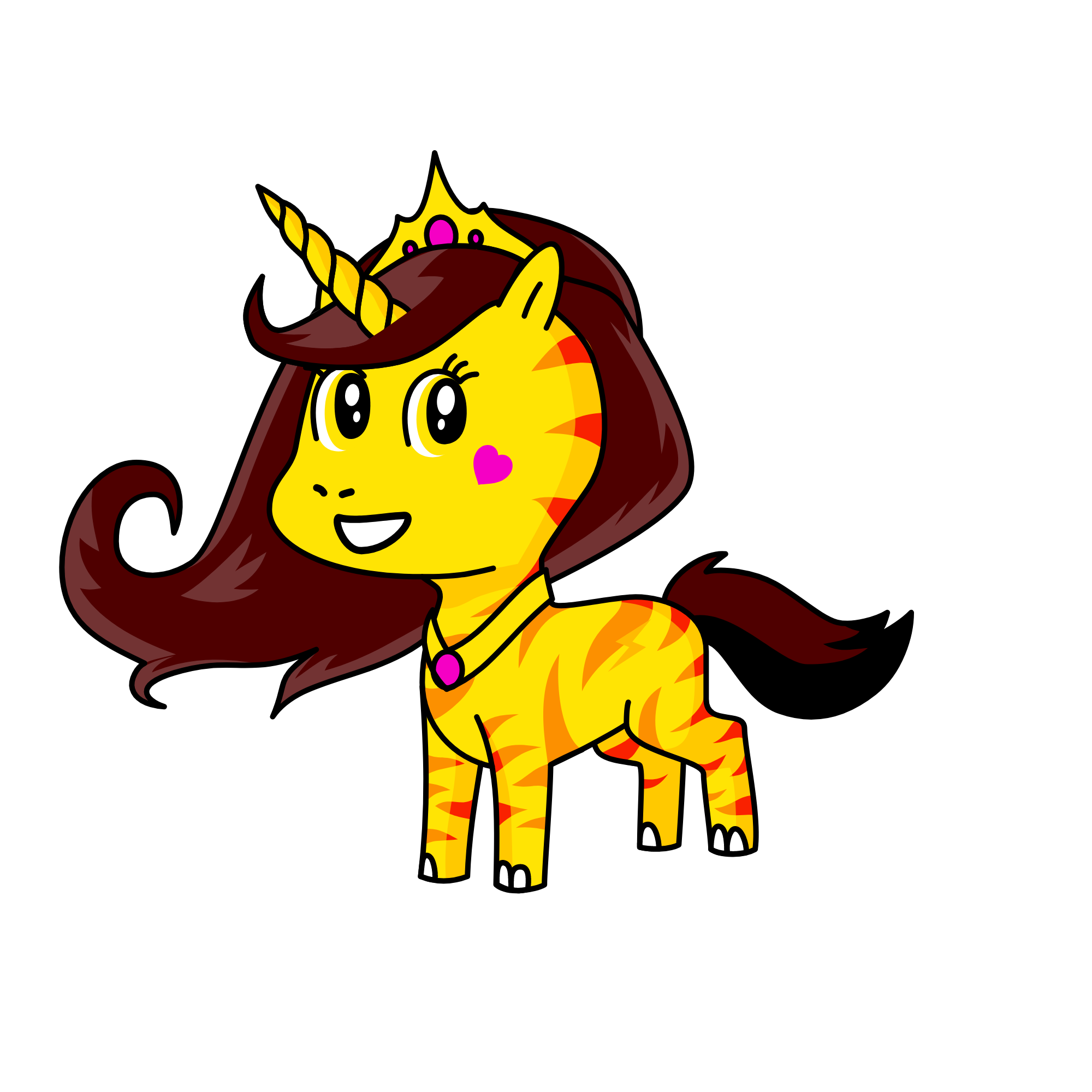 Ashley, the unicorn