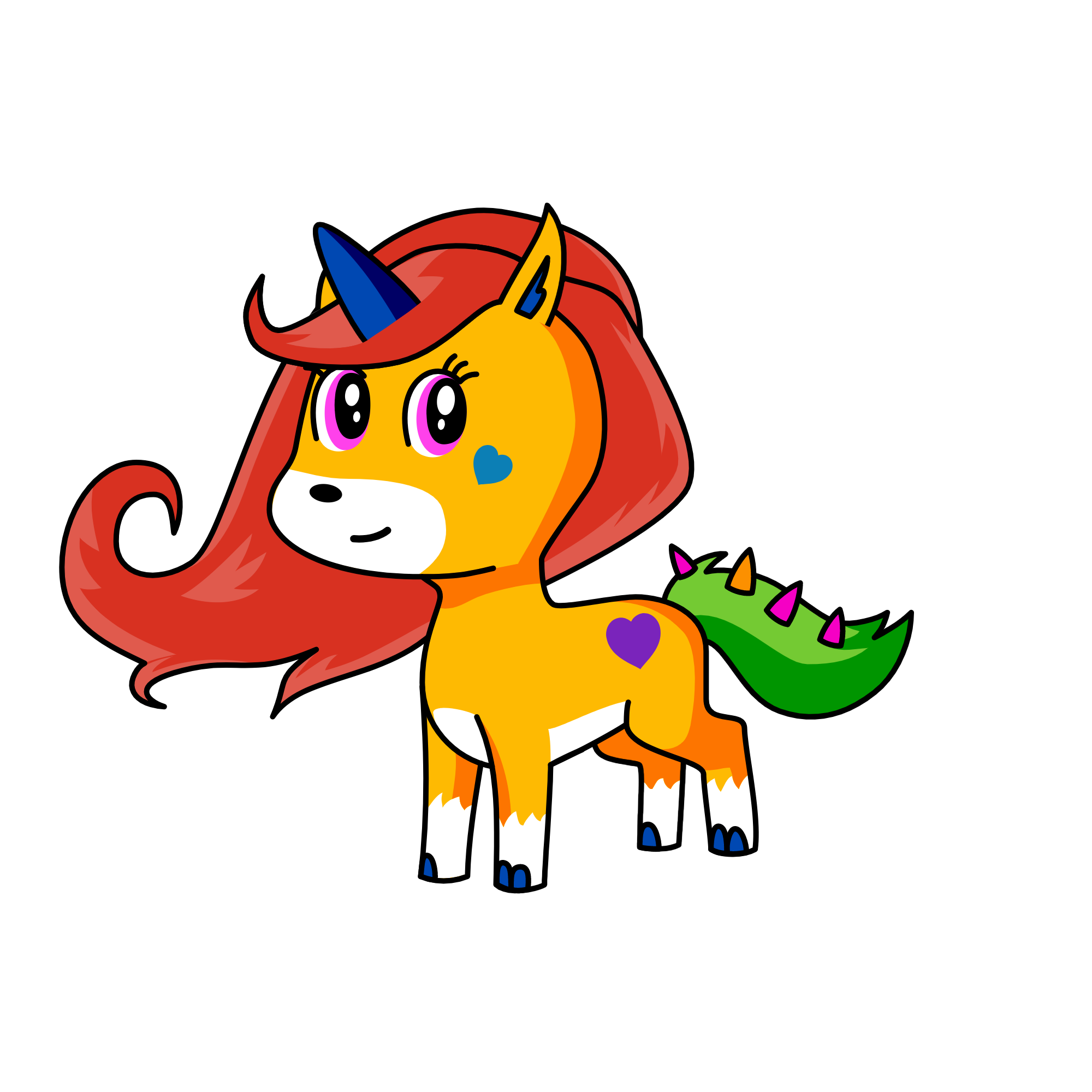 Anna, the unicorn
