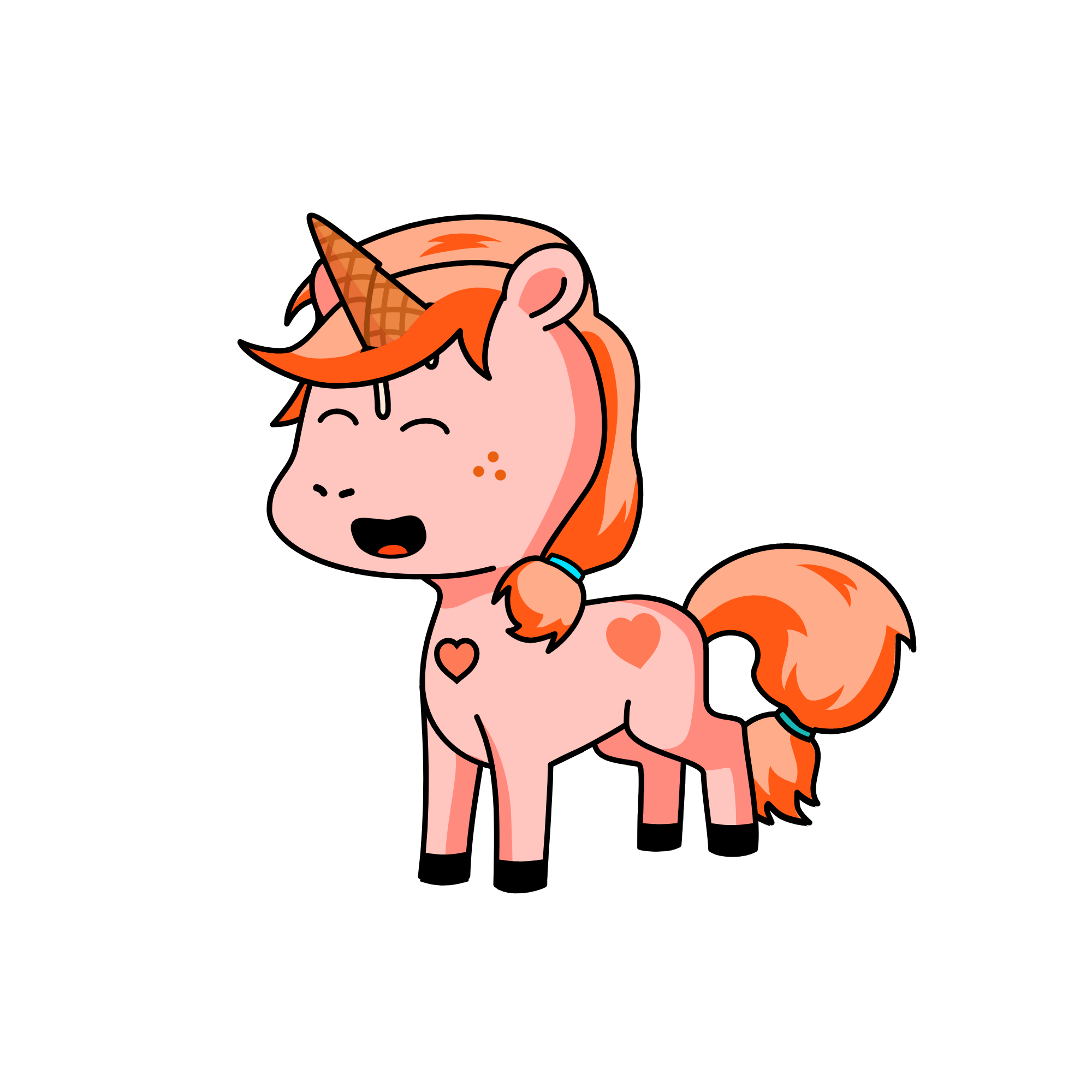 Icepop, the unicorn