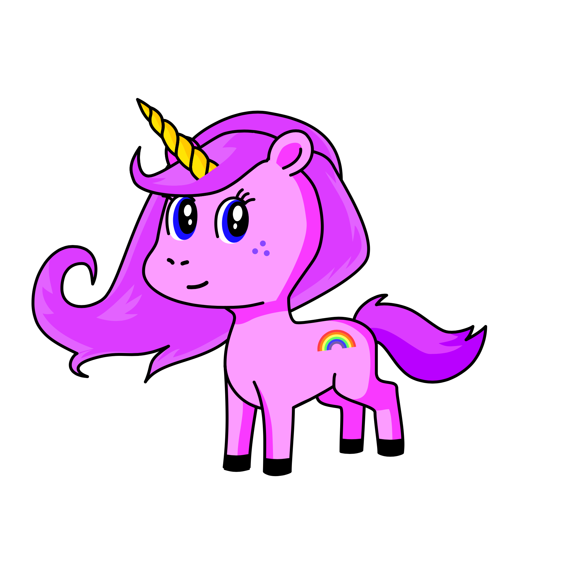 Pinkypie, the unicorn