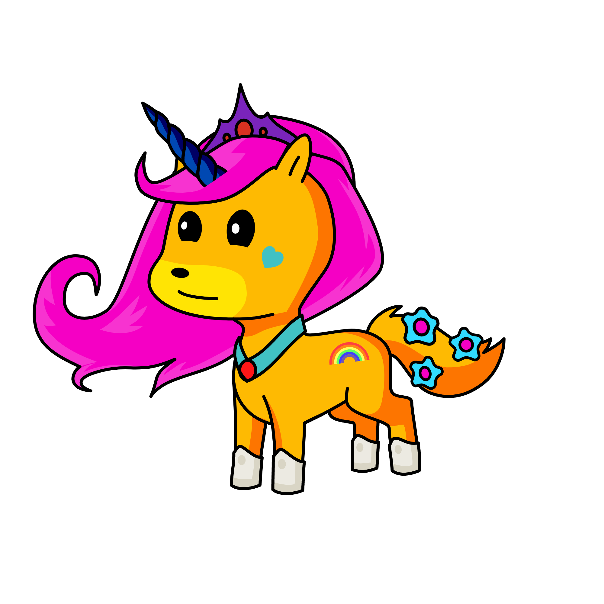 Princess Celestila, the unicorn