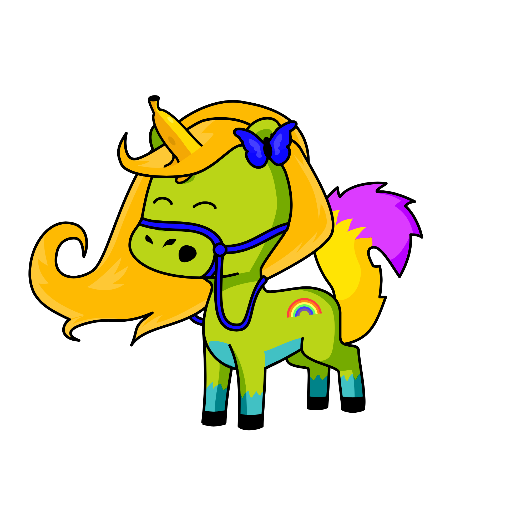 Berry, the unicorn