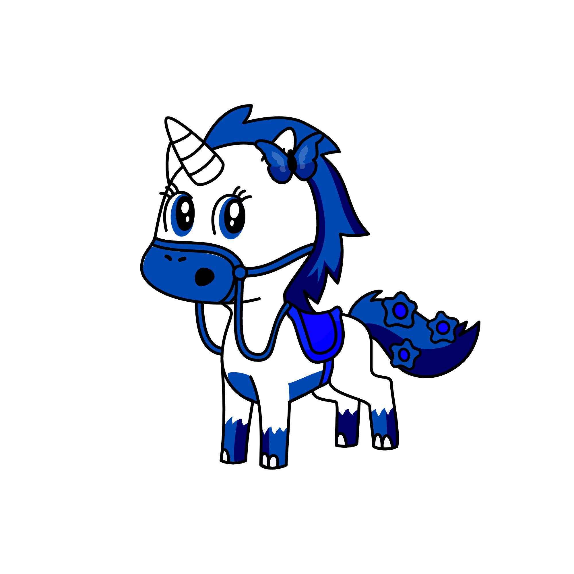 shining armo, the unicorn