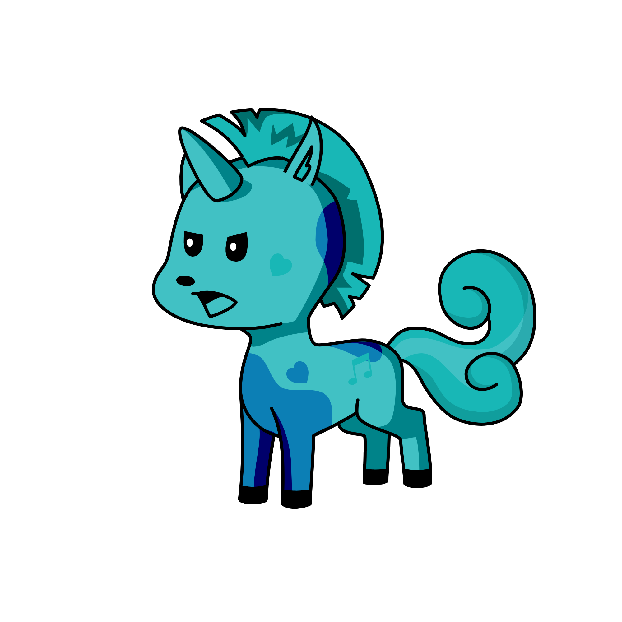 p, the unicorn