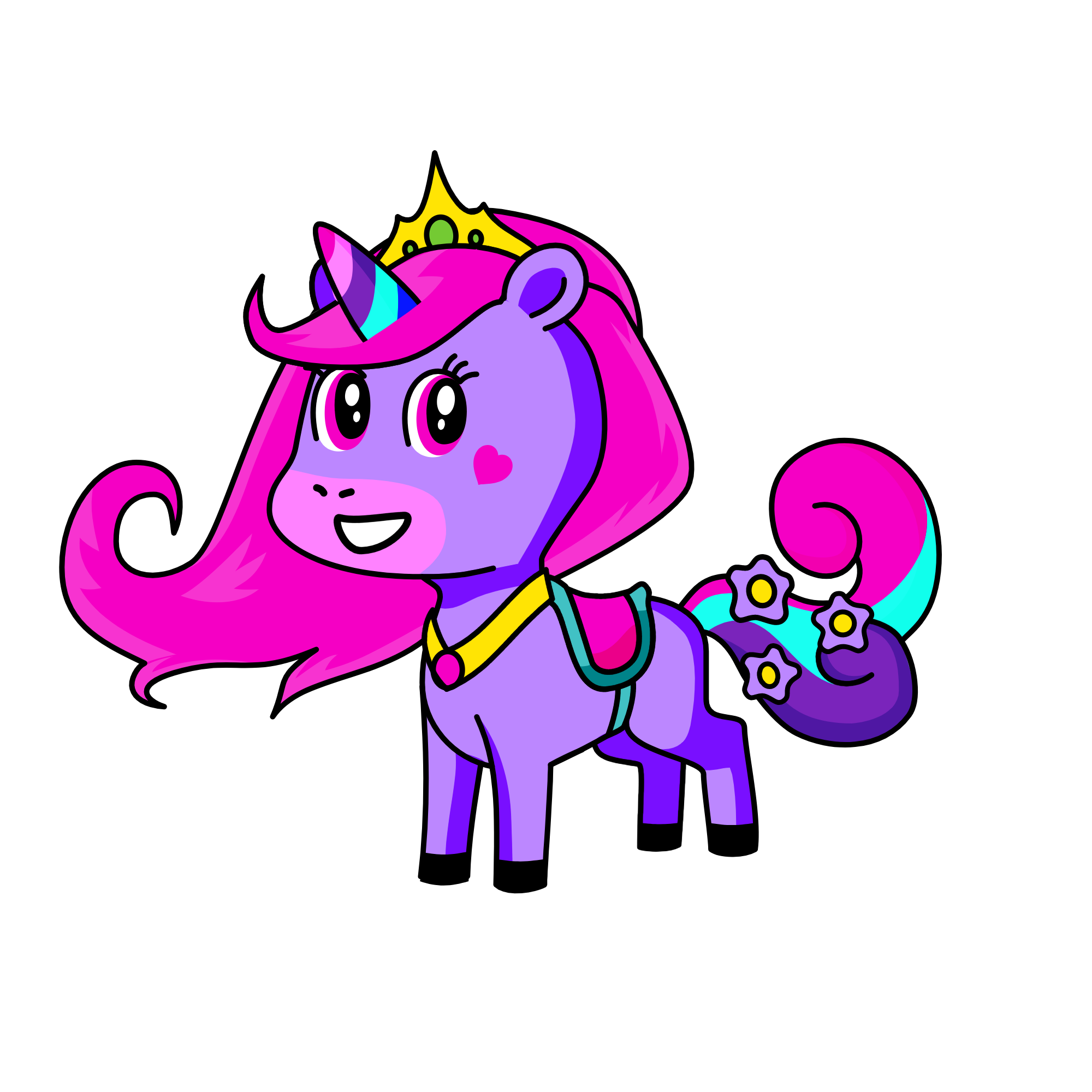 lilyana, the unicorn