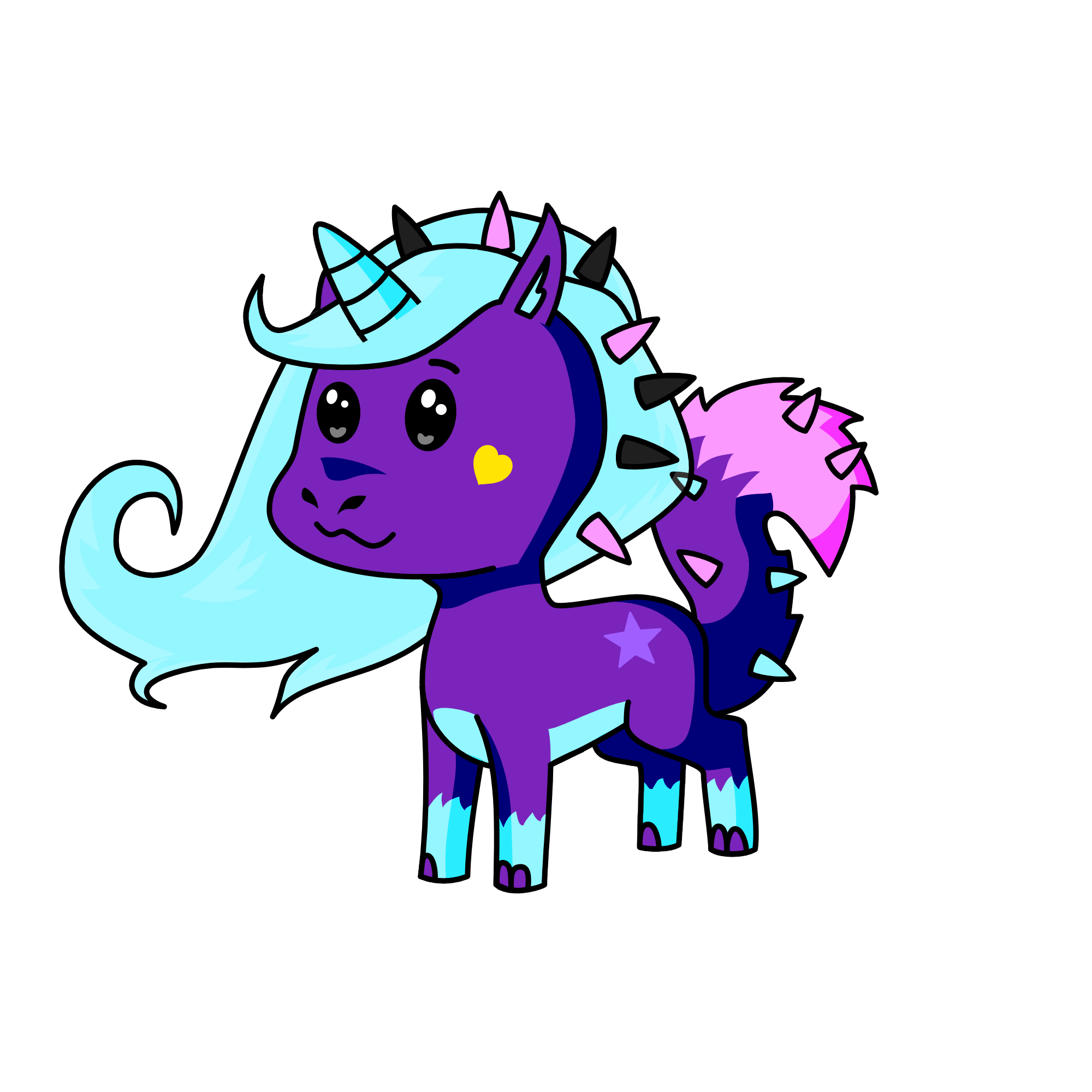 nightcactus, the unicorn