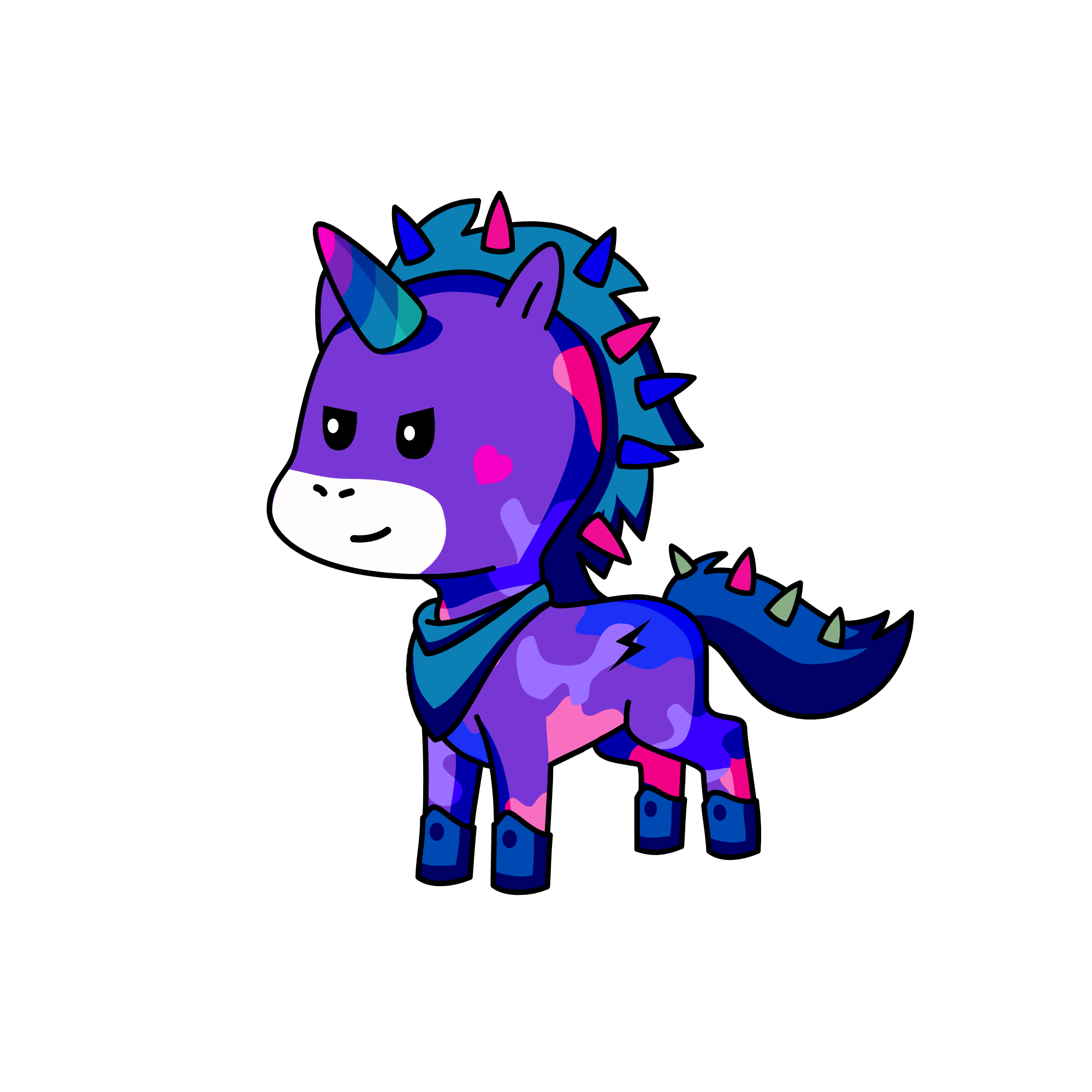 DJ Stormfly, the unicorn