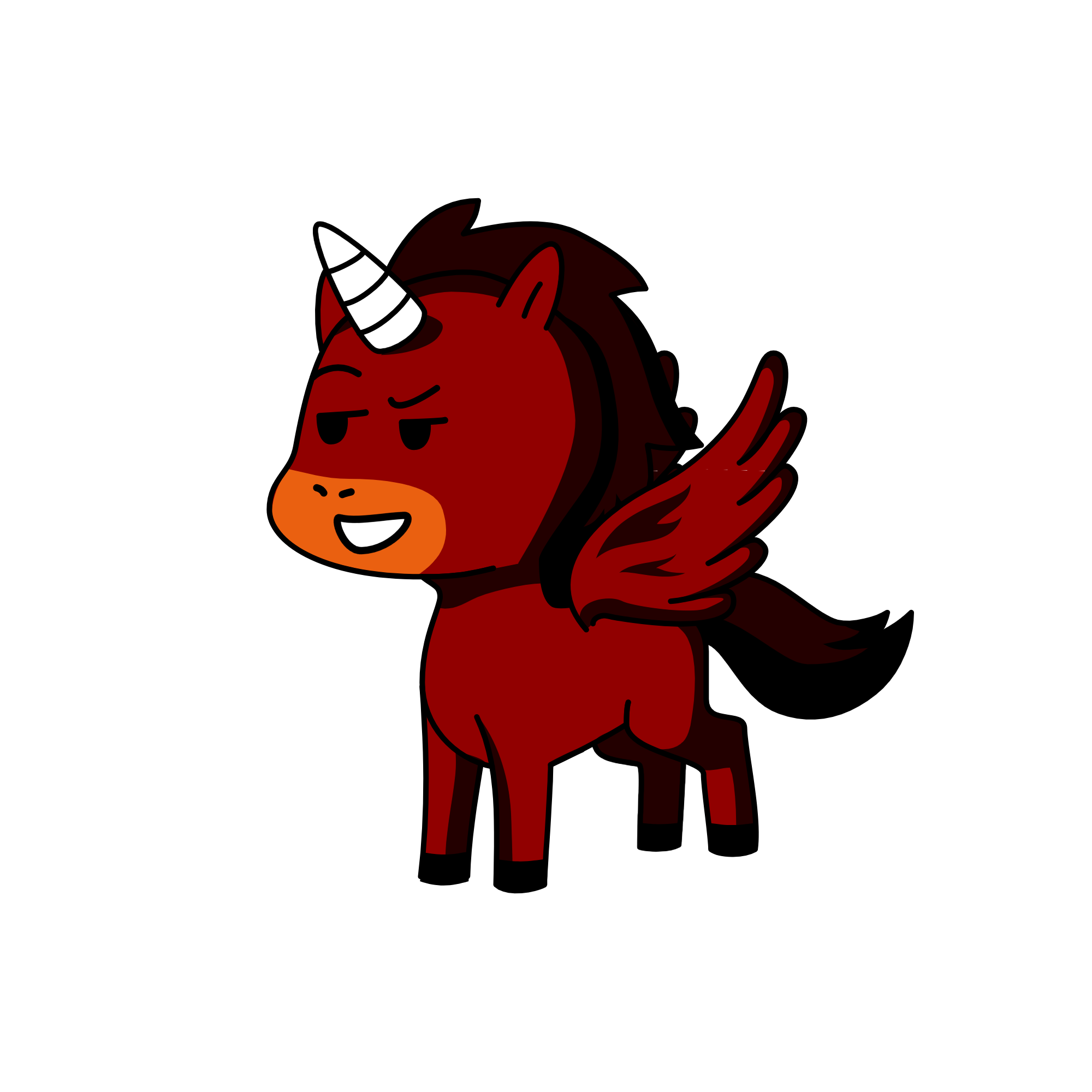 dummy, the unicorn