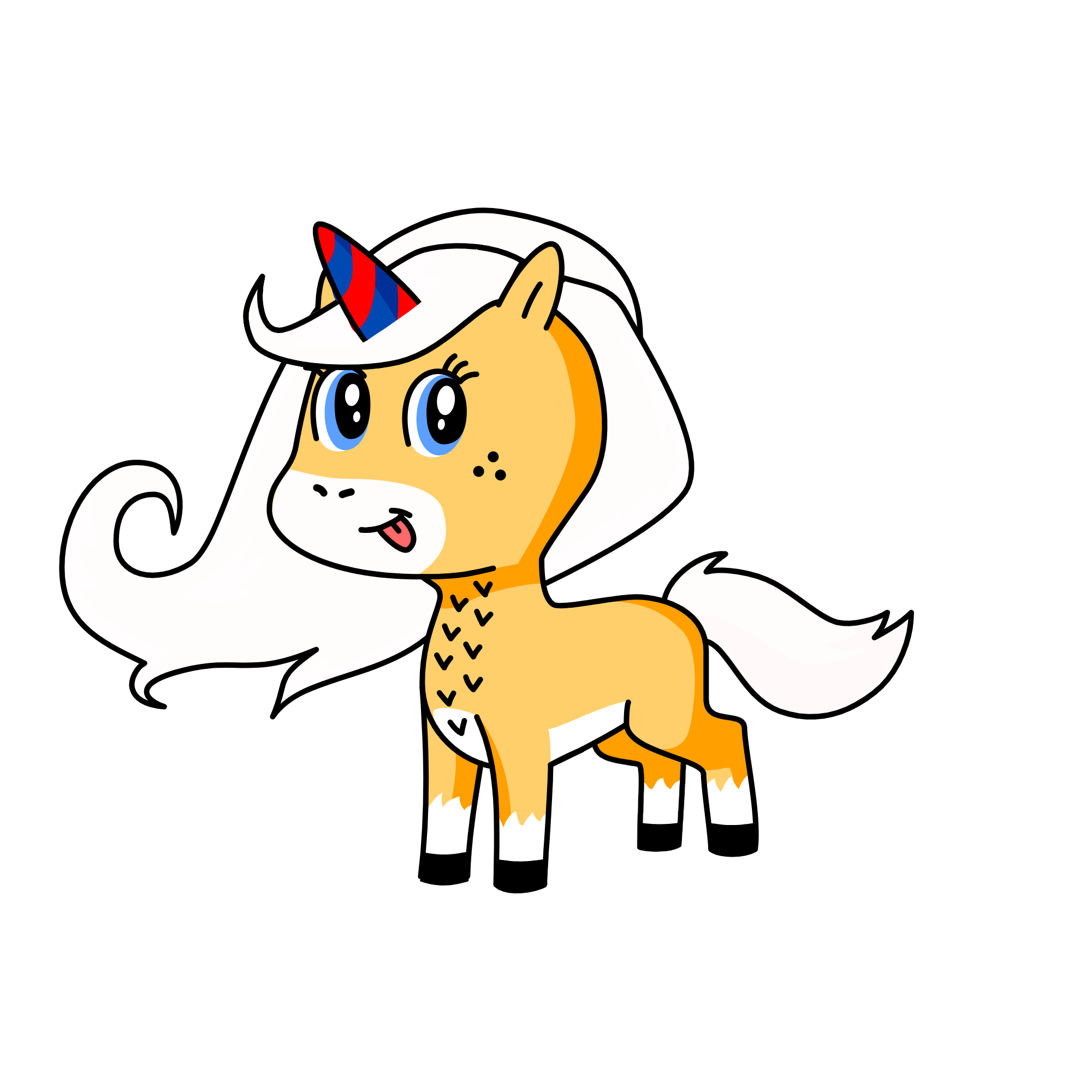harley quinn, the unicorn