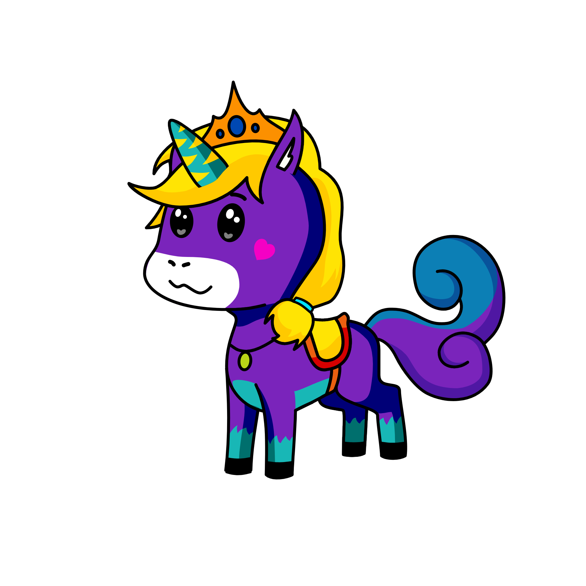 queen, the unicorn
