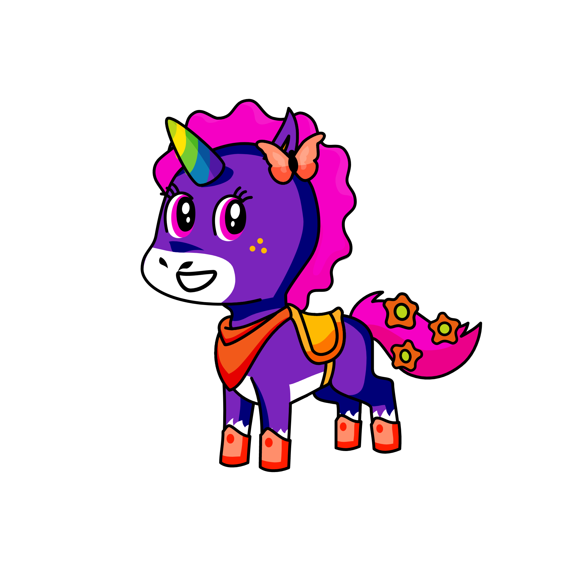 Princess Celestia, the unicorn