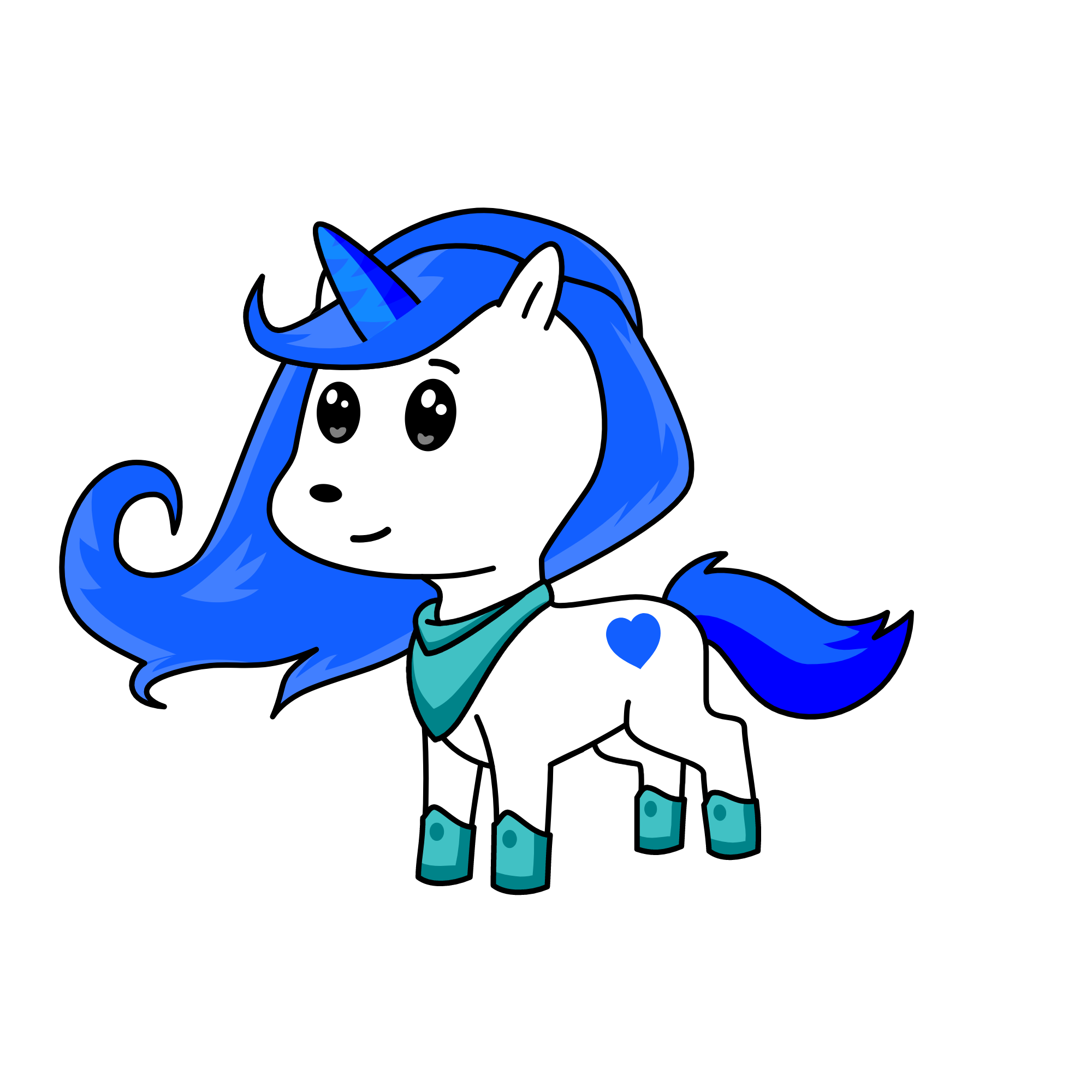 puteri amani, the unicorn