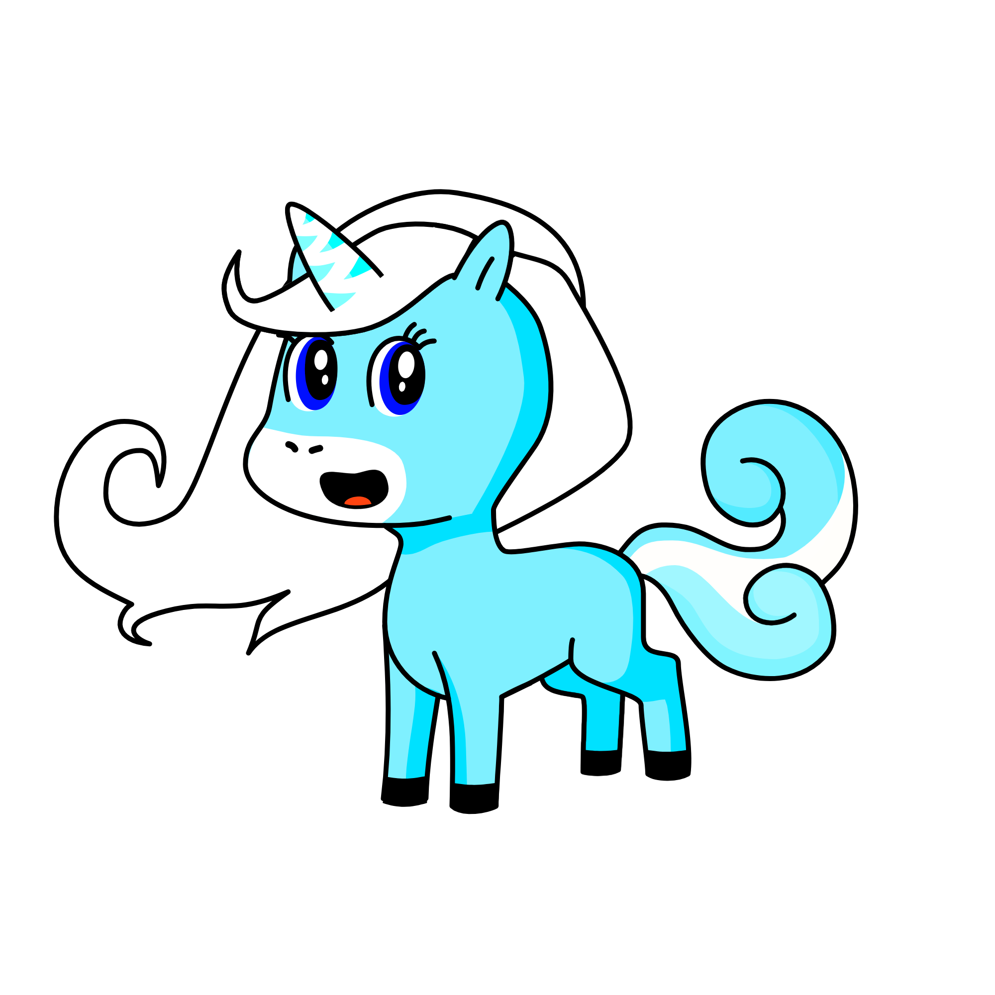 Breezey, the unicorn