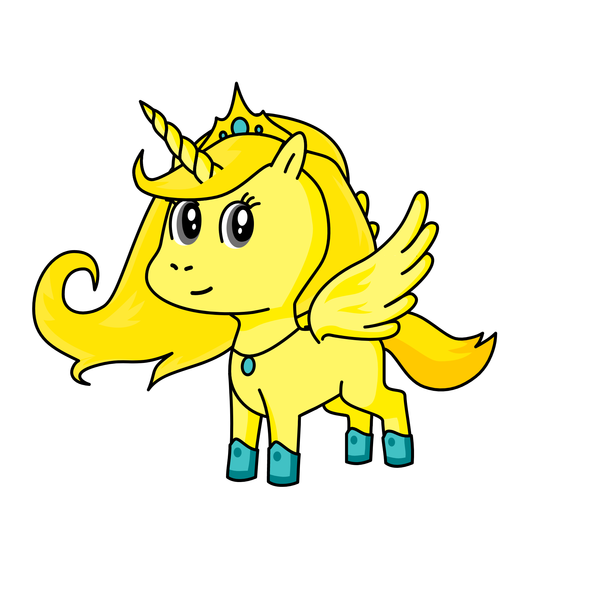 Daphne, the unicorn
