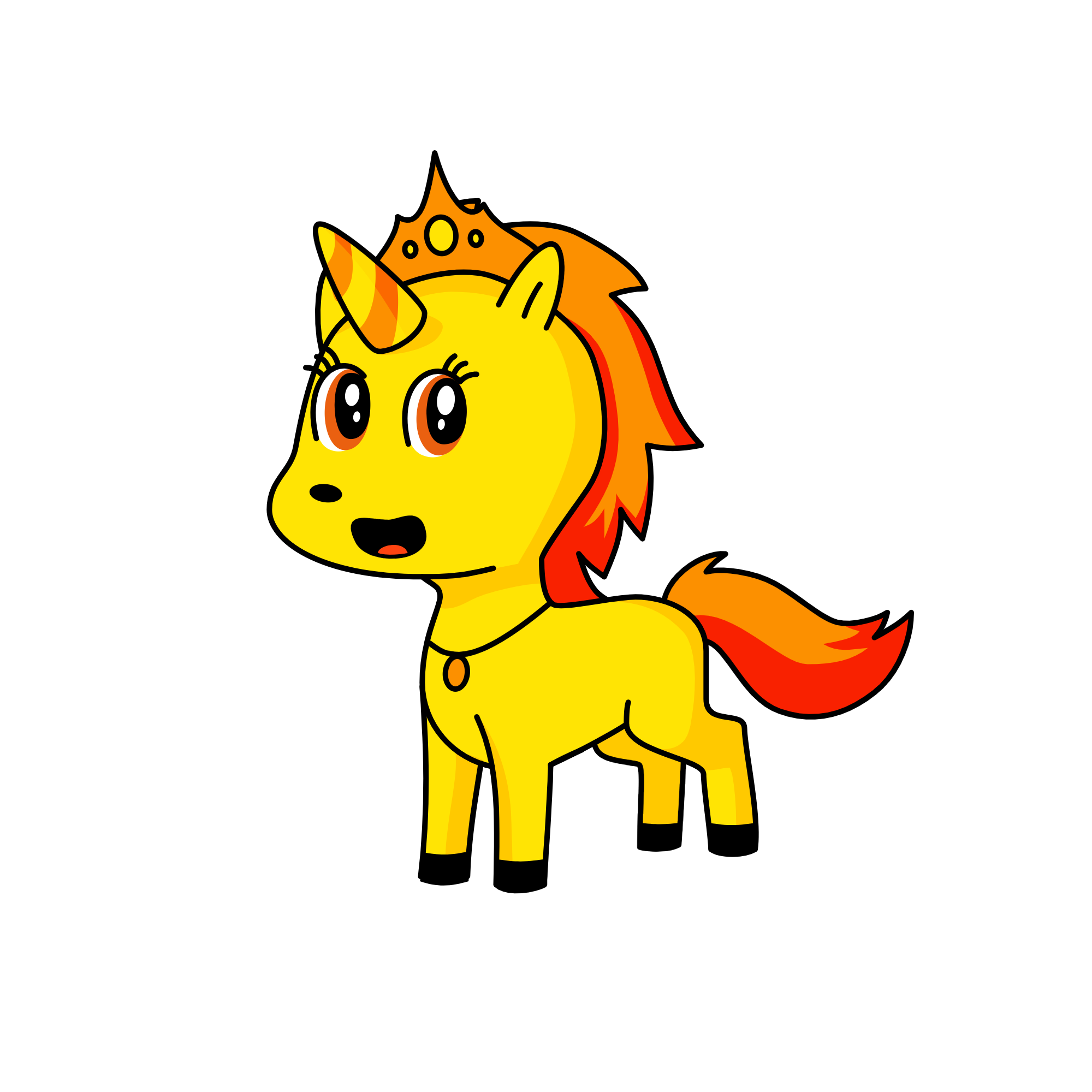 Riyanna's Unicorn, the unicorn