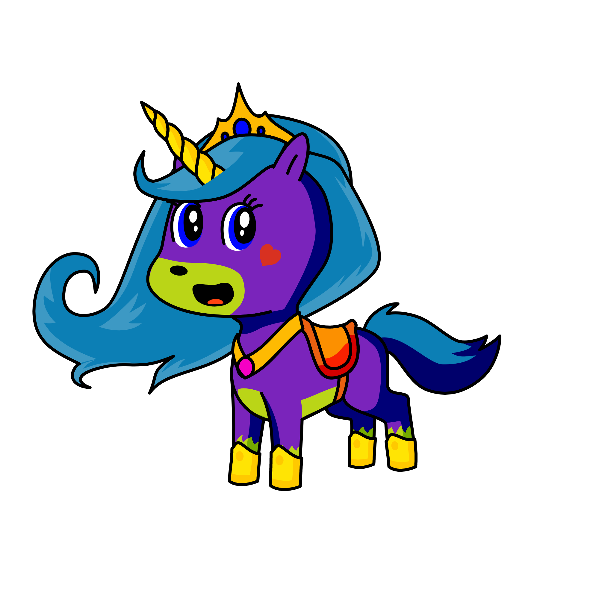 Heather, the unicorn