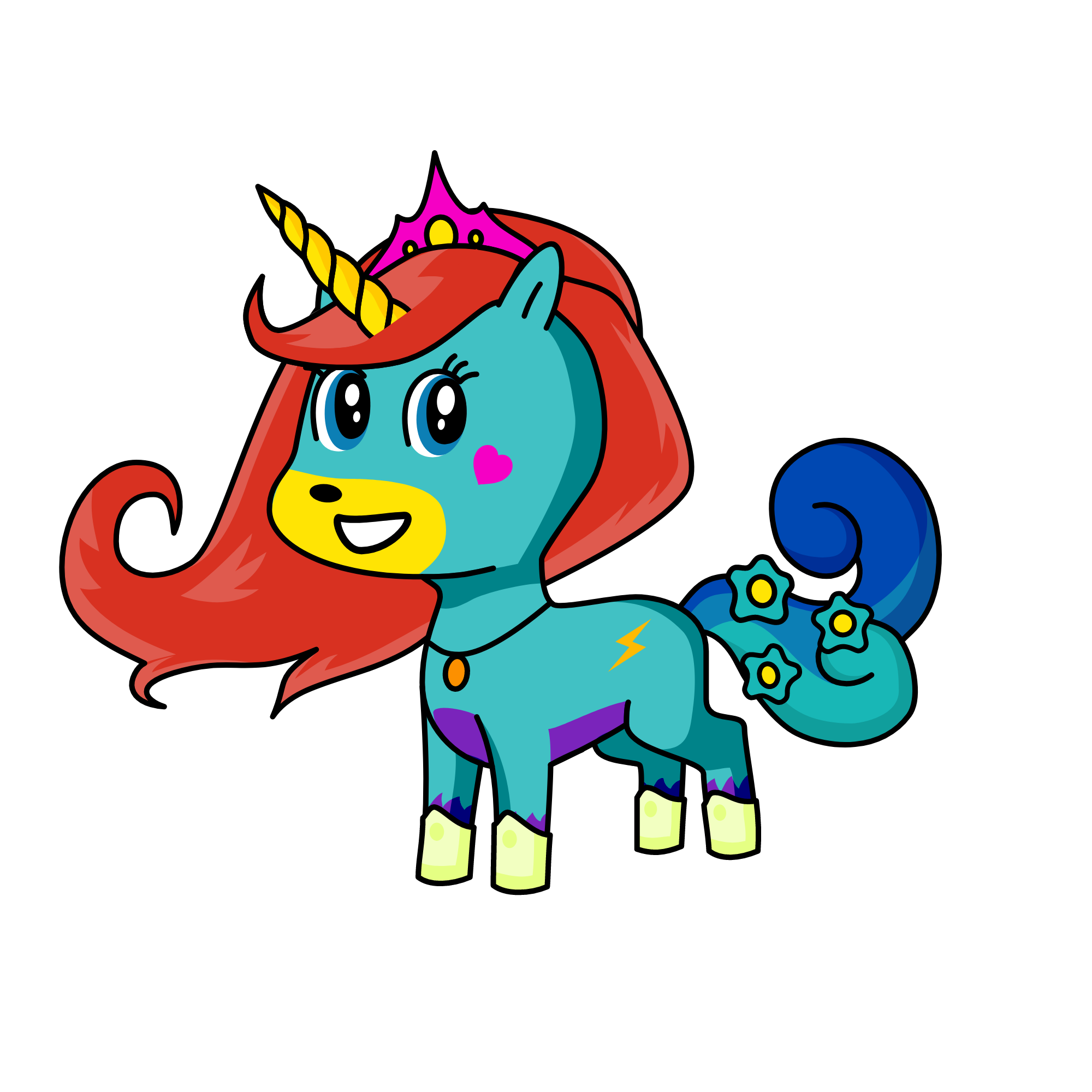 Arania, the unicorn