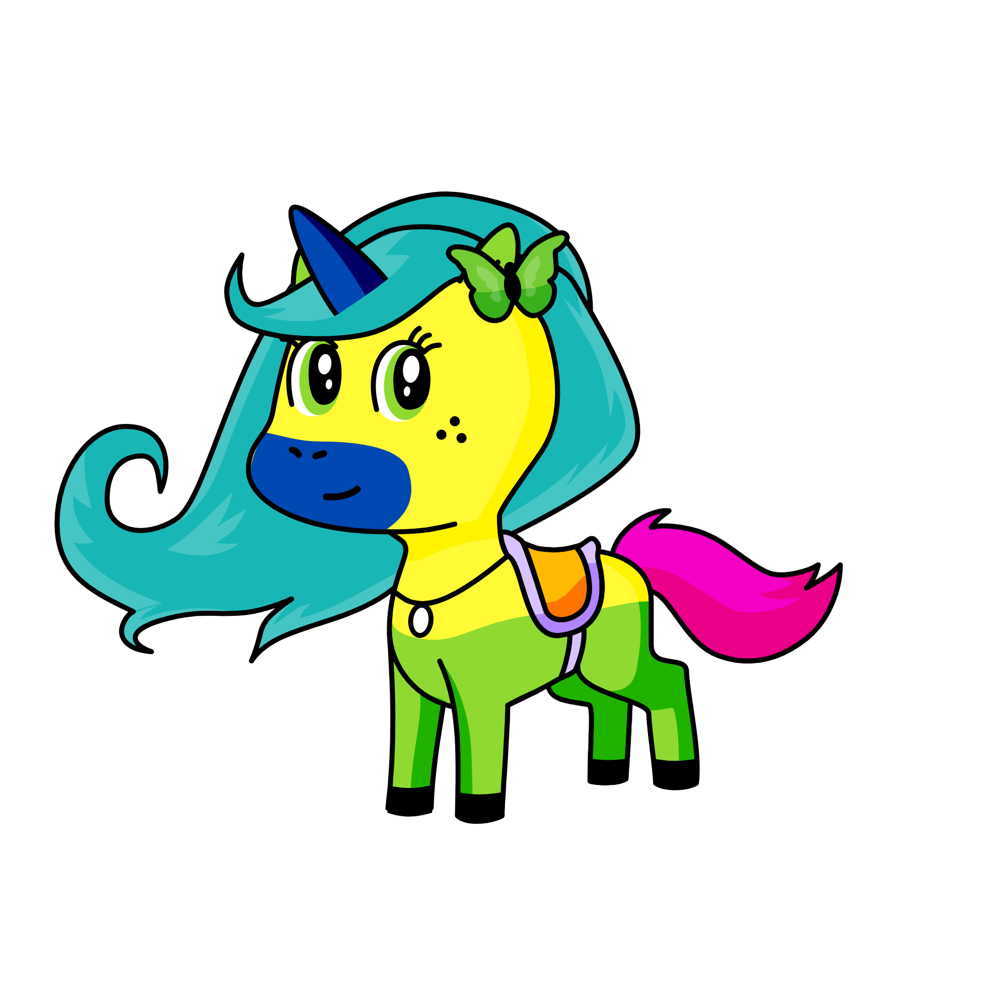 Charlotte, the unicorn