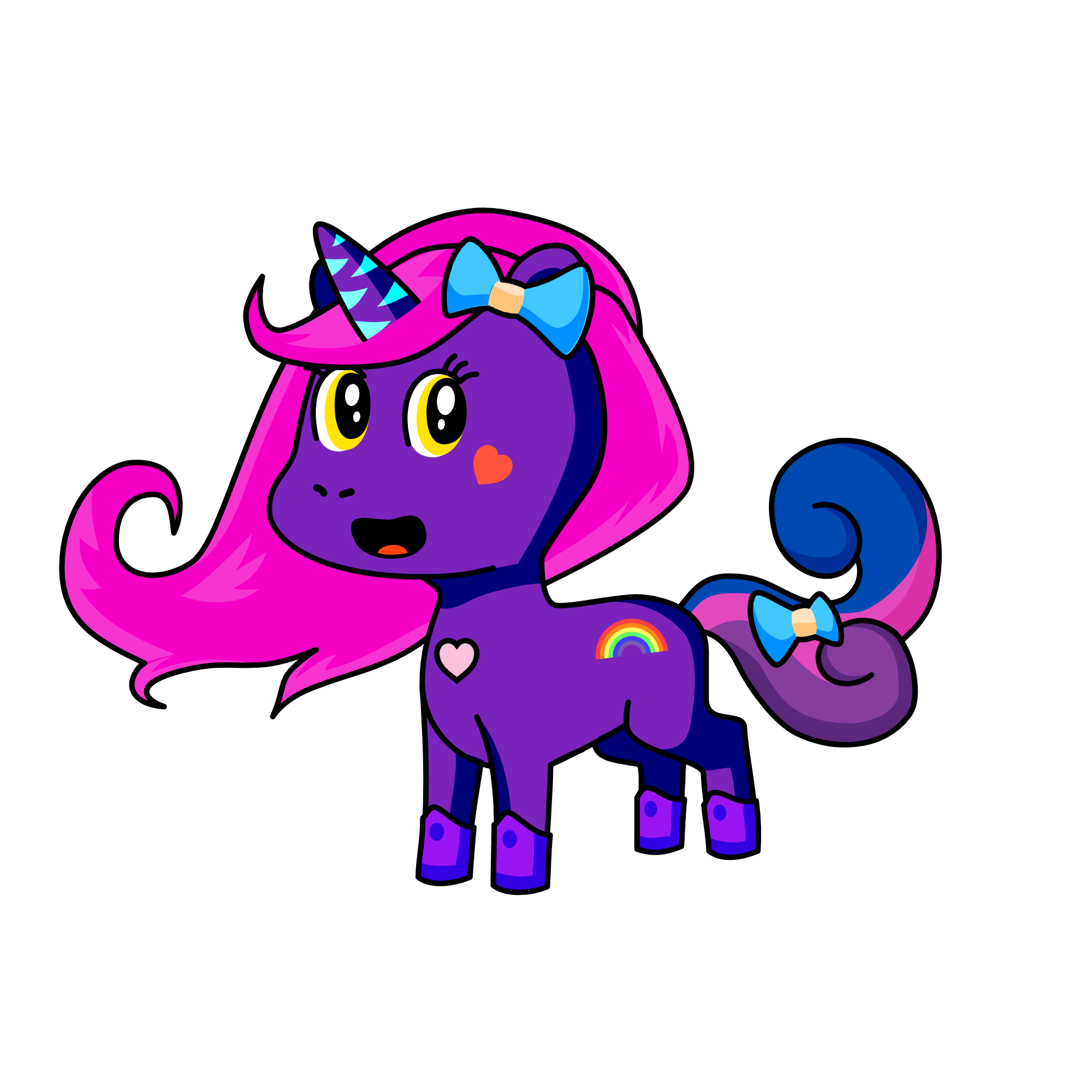 Enmma, the unicorn