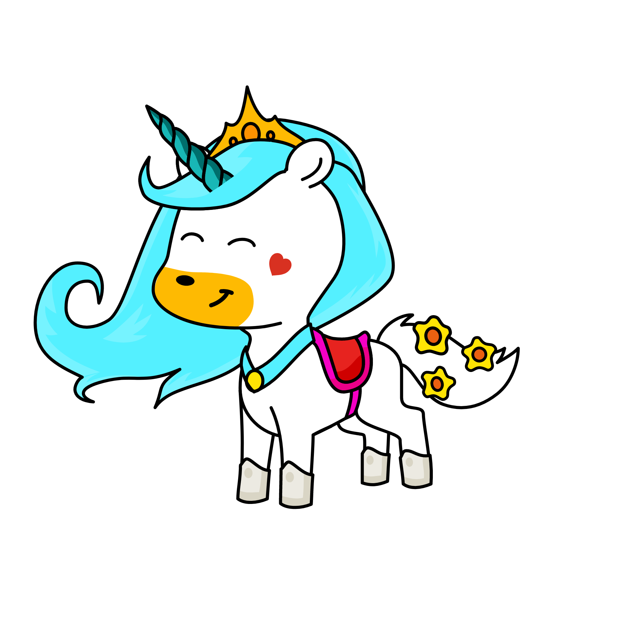 Ariana, the unicorn