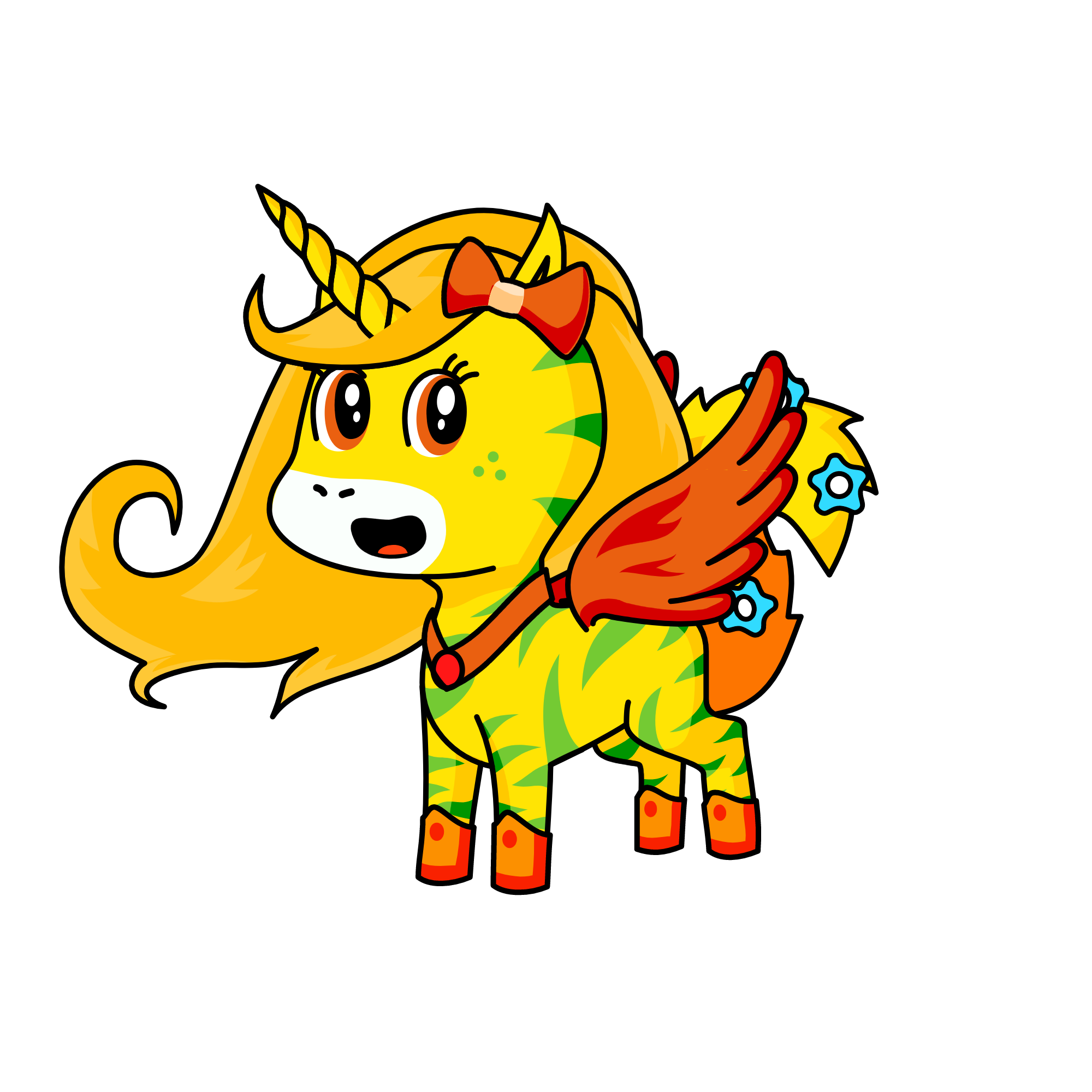 princess ola, the unicorn