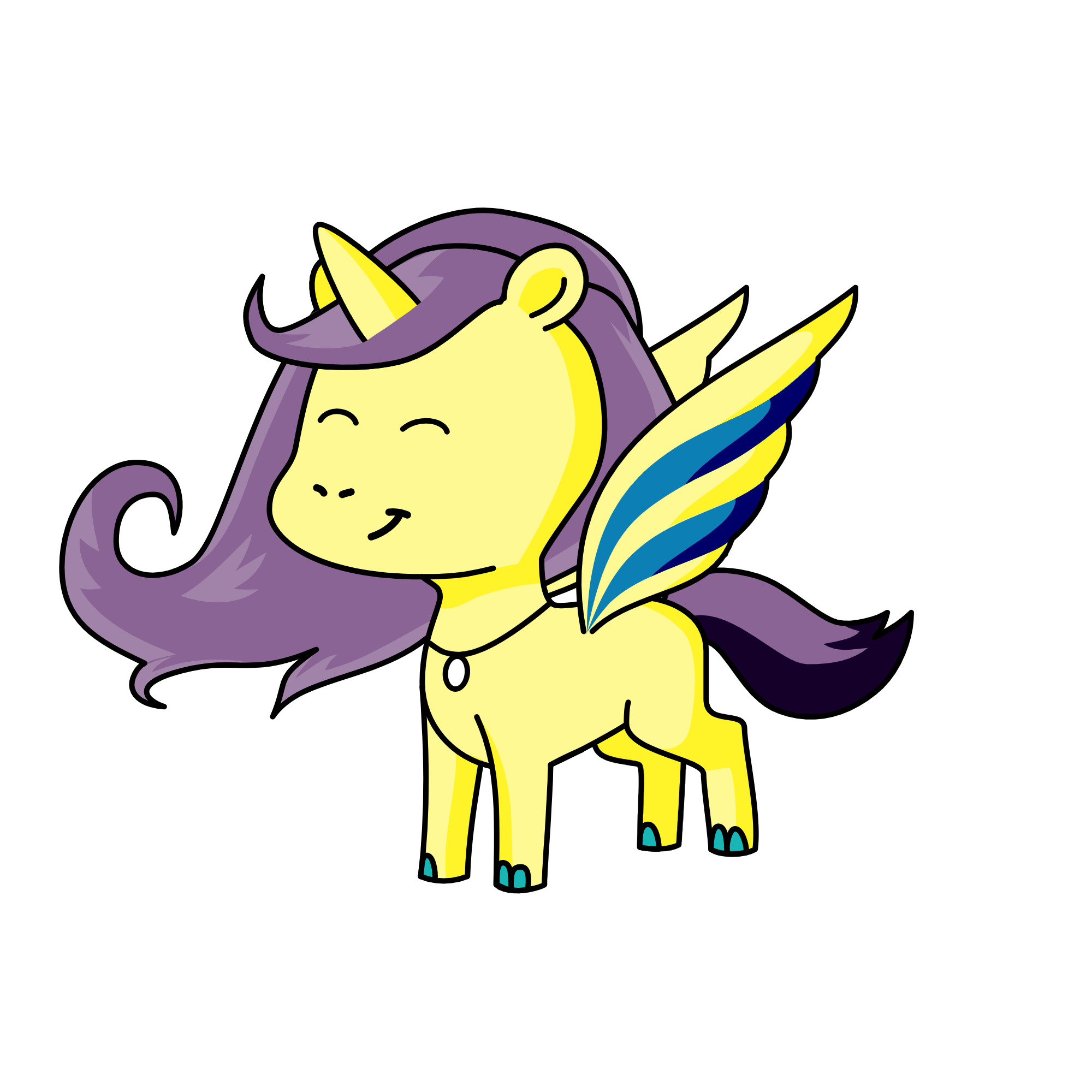 Sunny, the unicorn