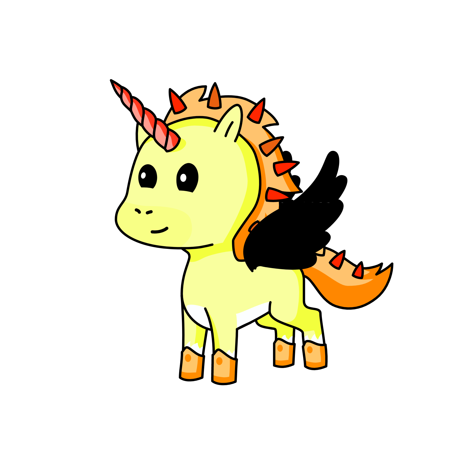 Sunflower, the unicorn