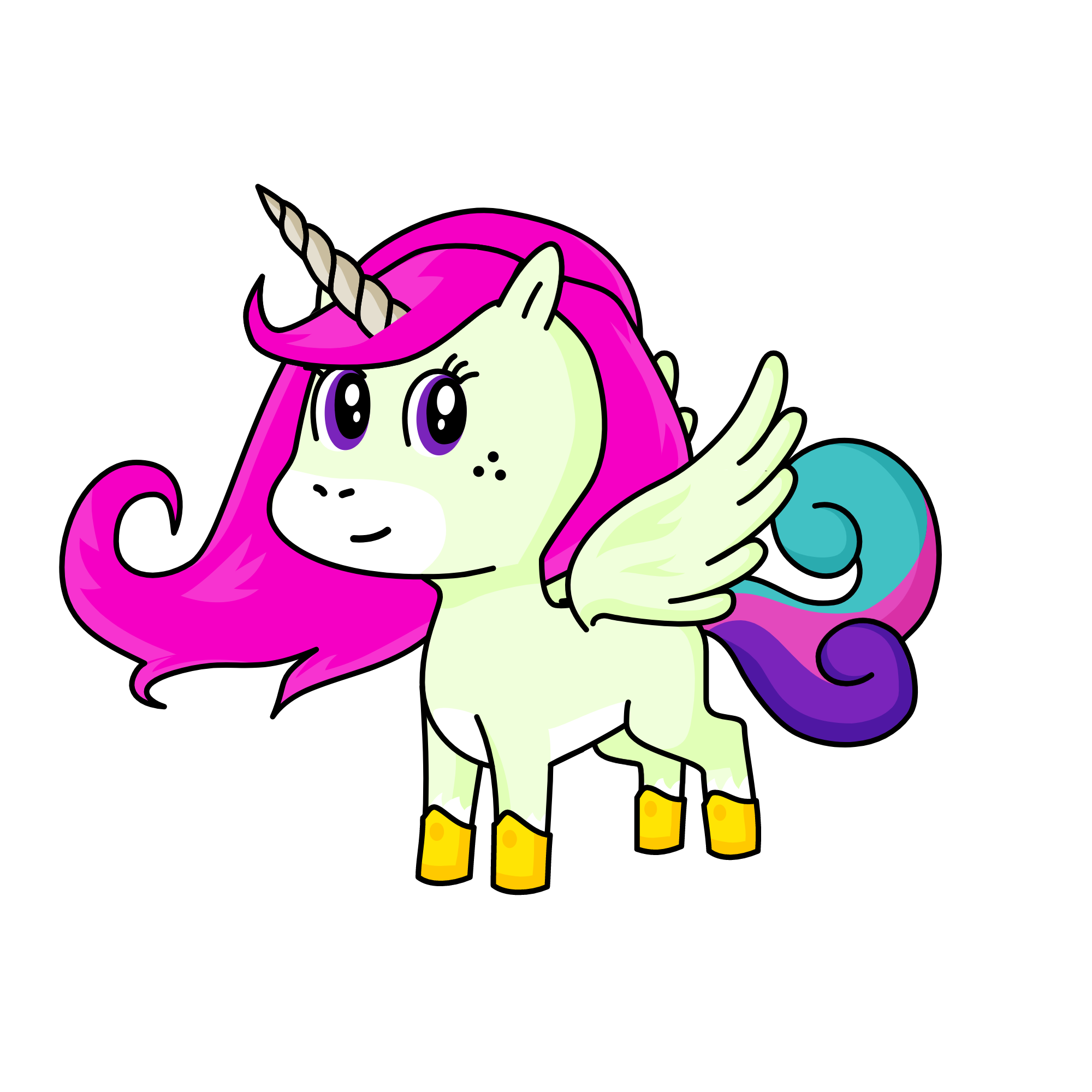 Princess Celestia, the unicorn