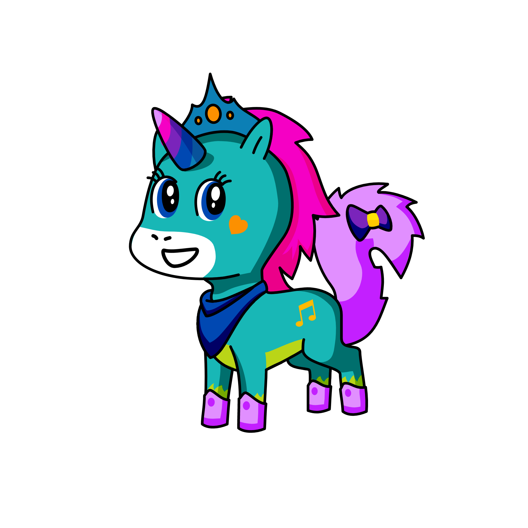 Delali, the unicorn