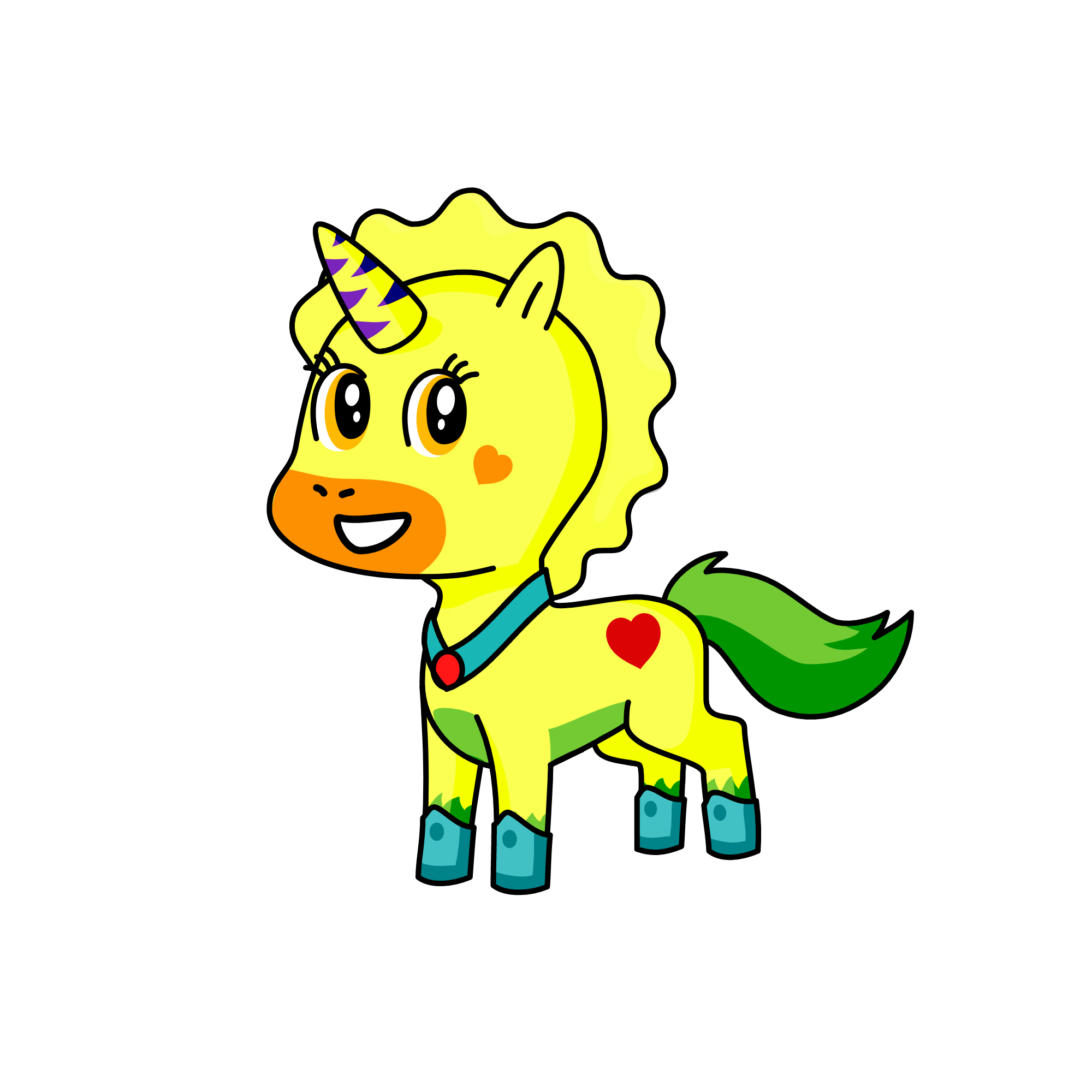 Princess Isabelle, the unicorn