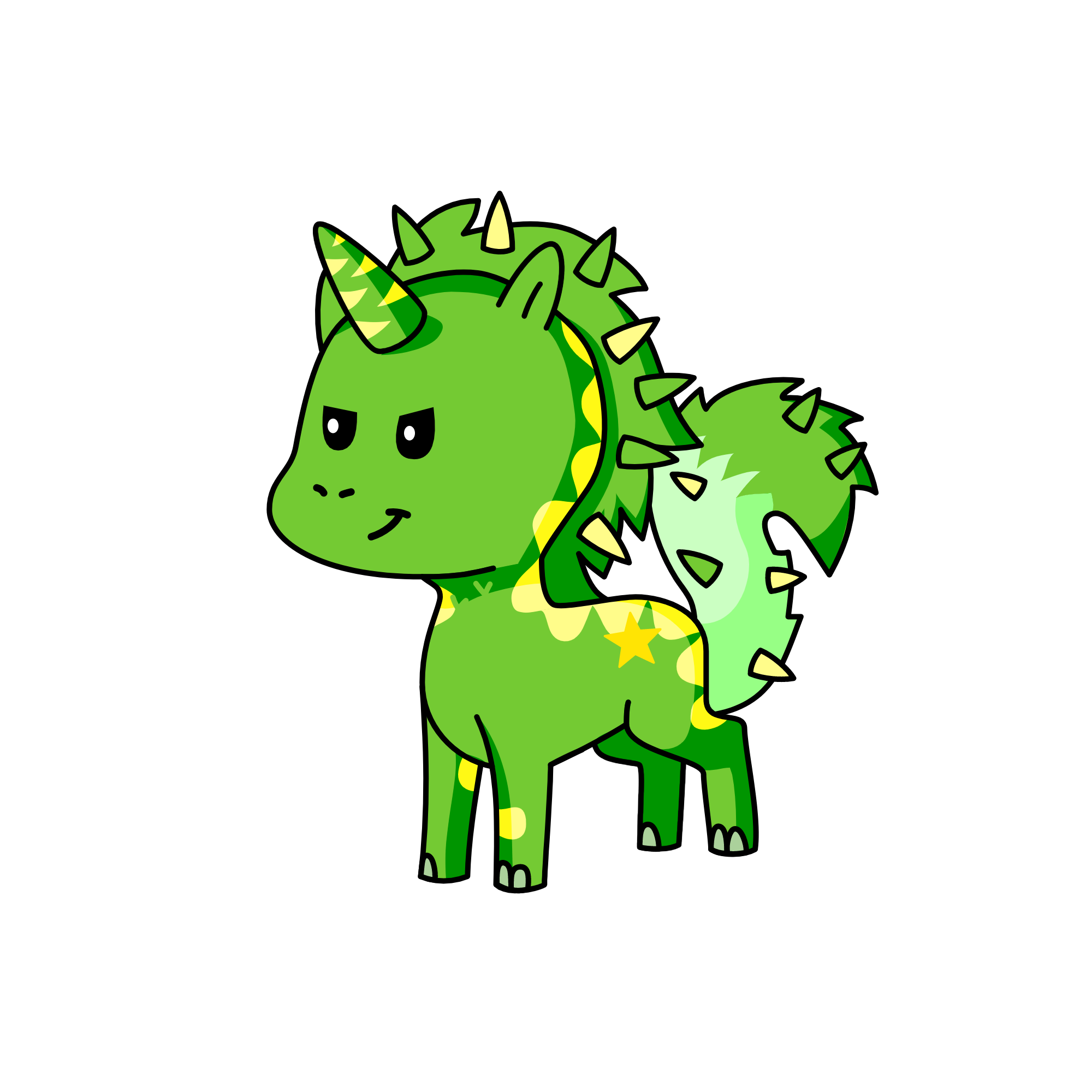 dinocorn, the unicorn