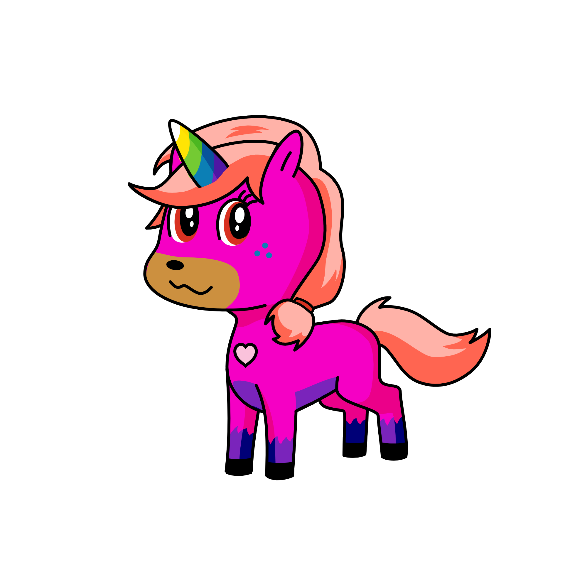 Ralisinda, the unicorn