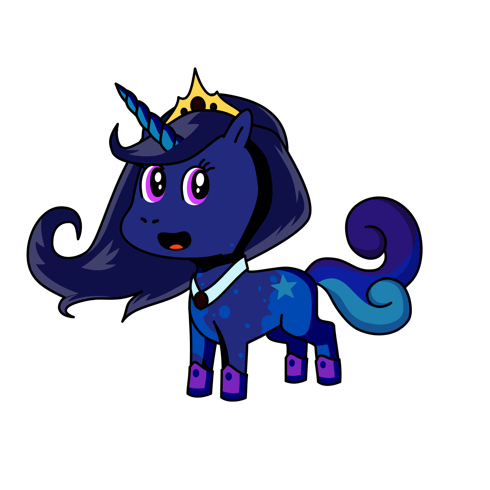 Night Star, the unicorn