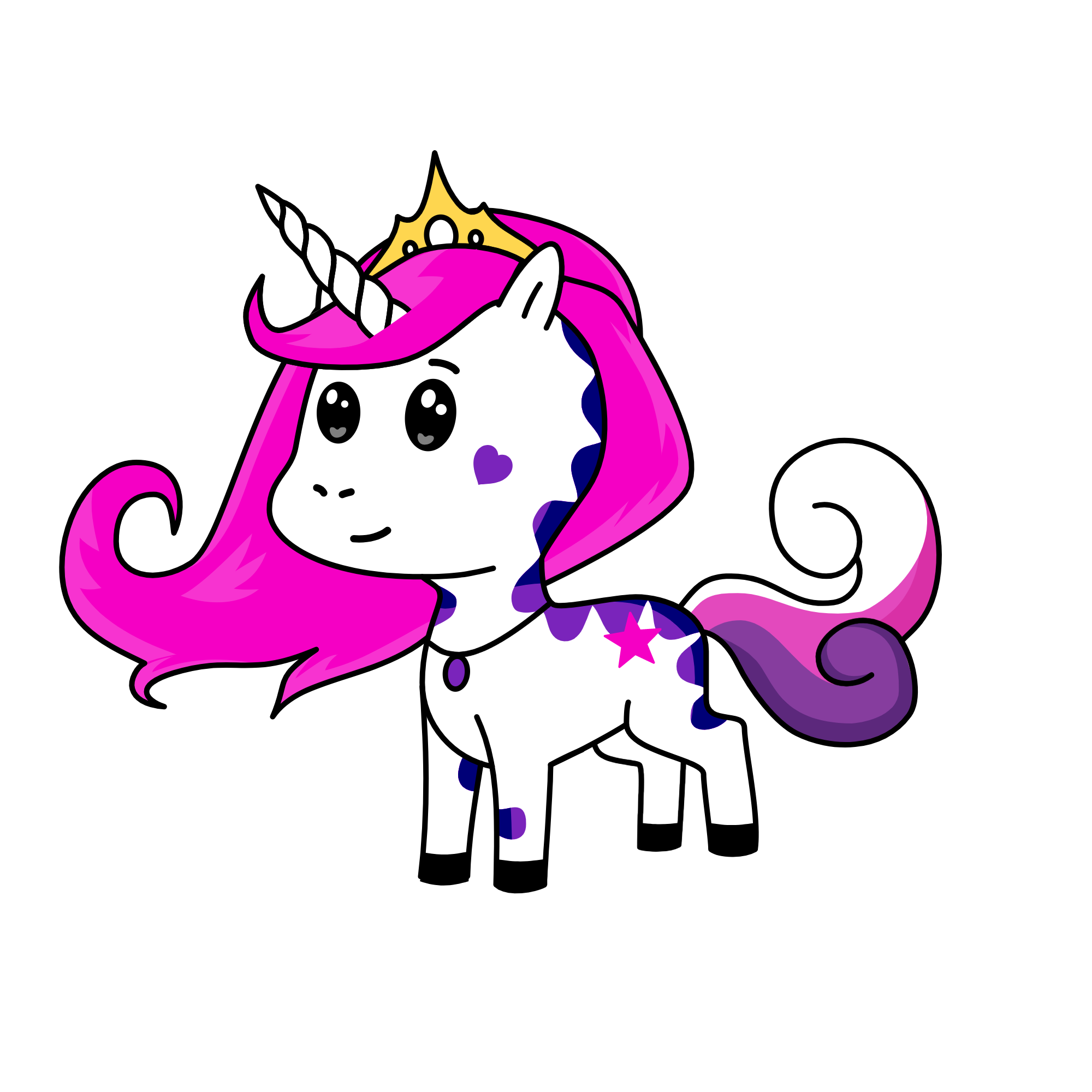 BALENTINA, the unicorn