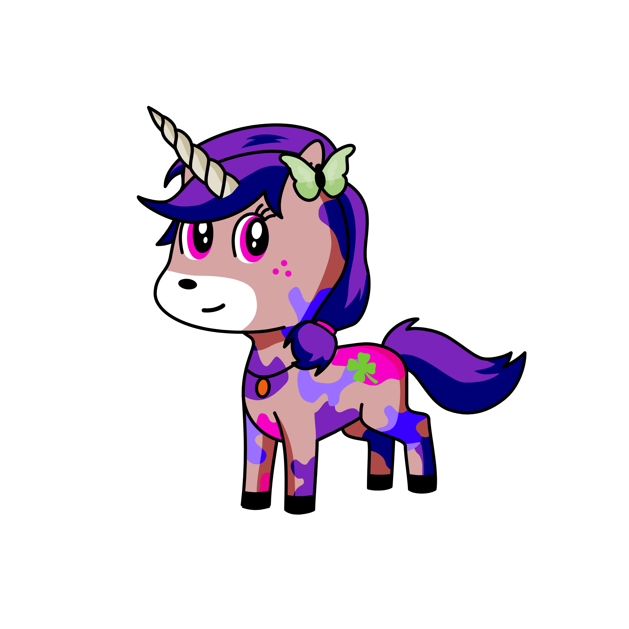Beauty, the unicorn