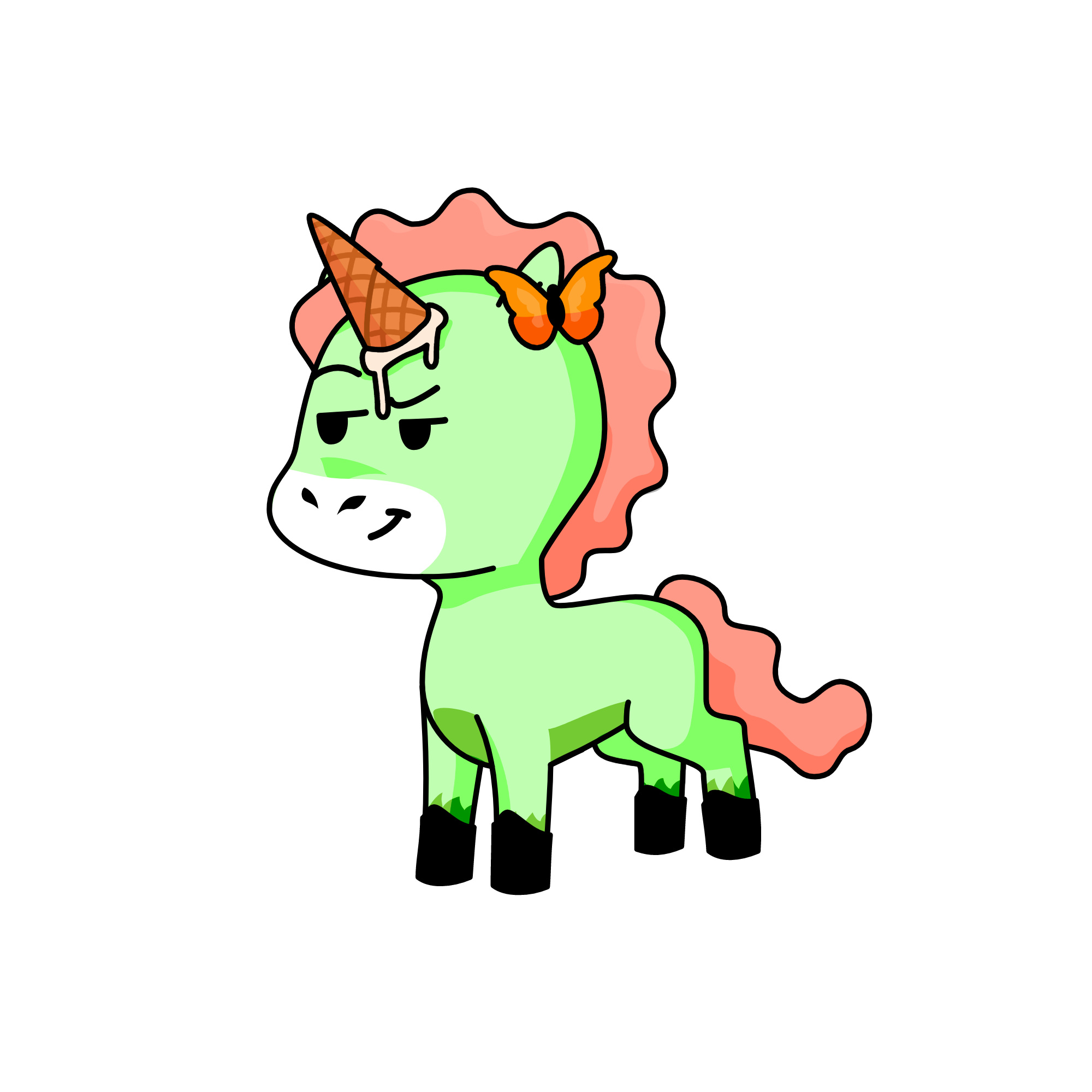 Sasha, the unicorn