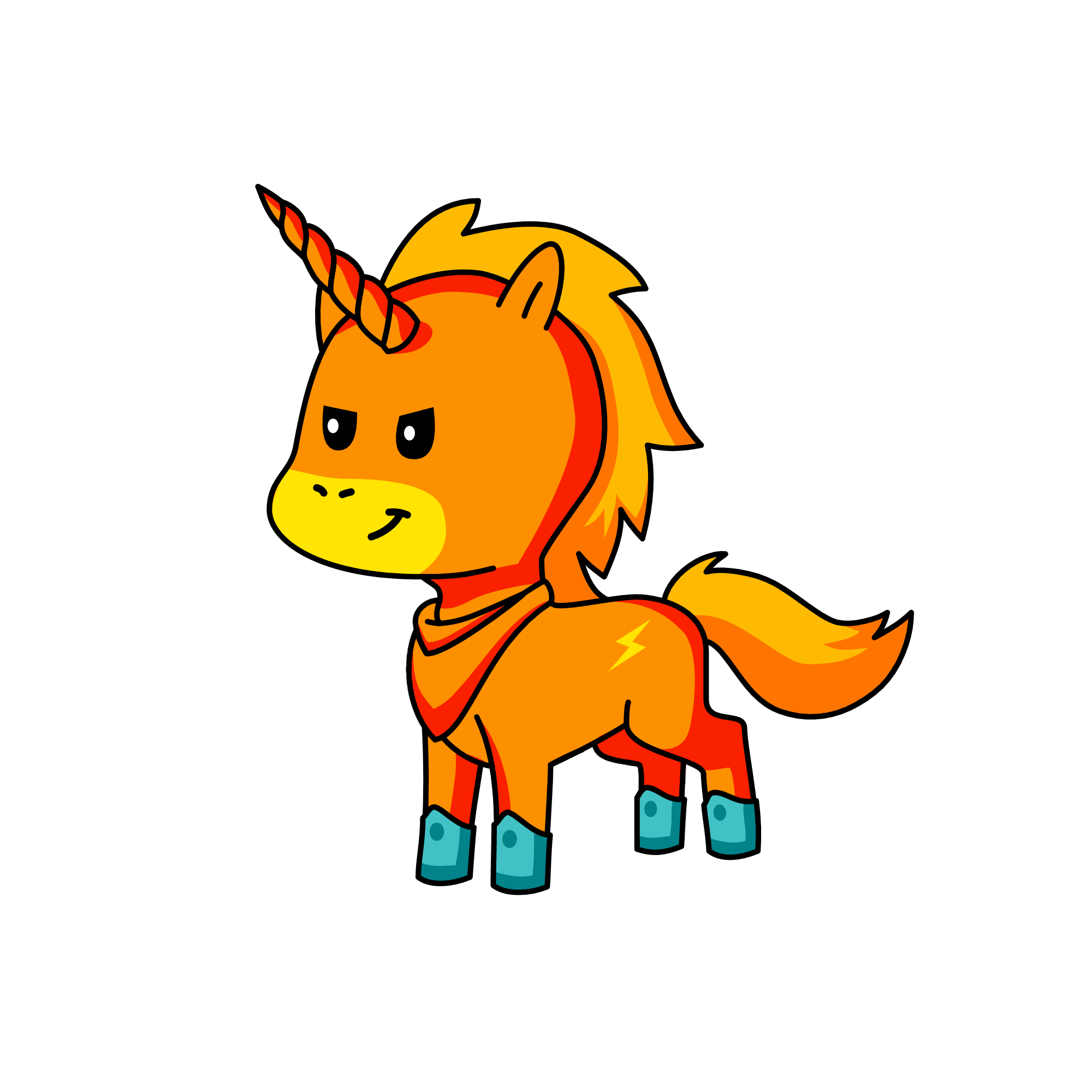 speedy, the unicorn