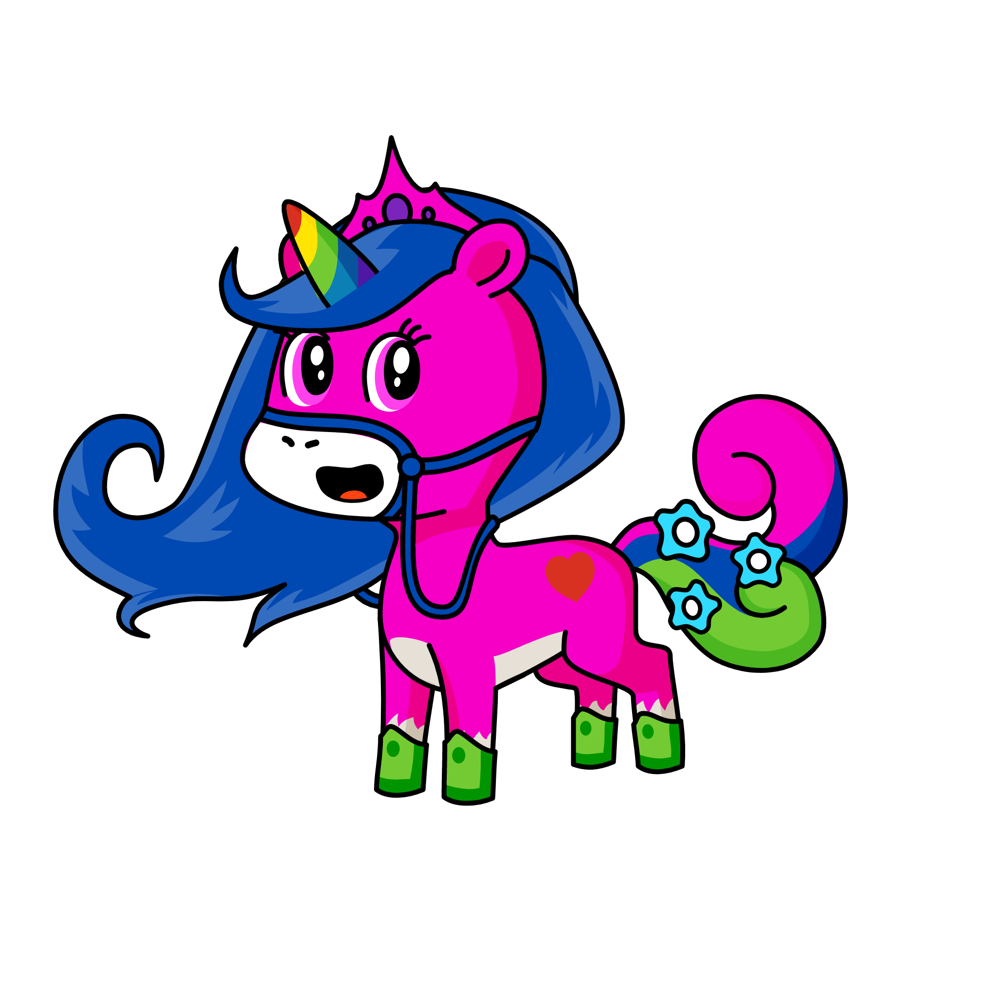 love❤️, the unicorn