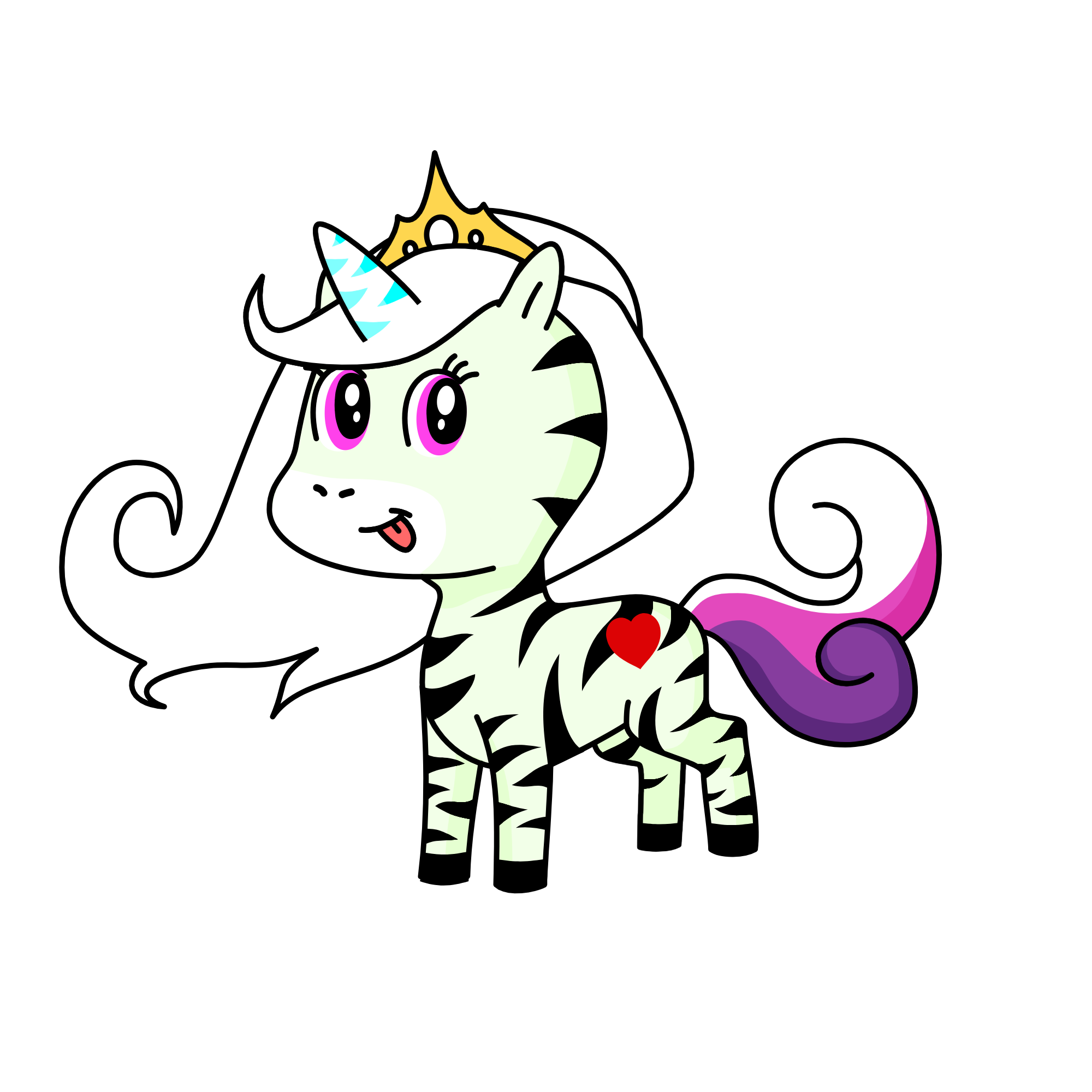 Beauty  , the unicorn