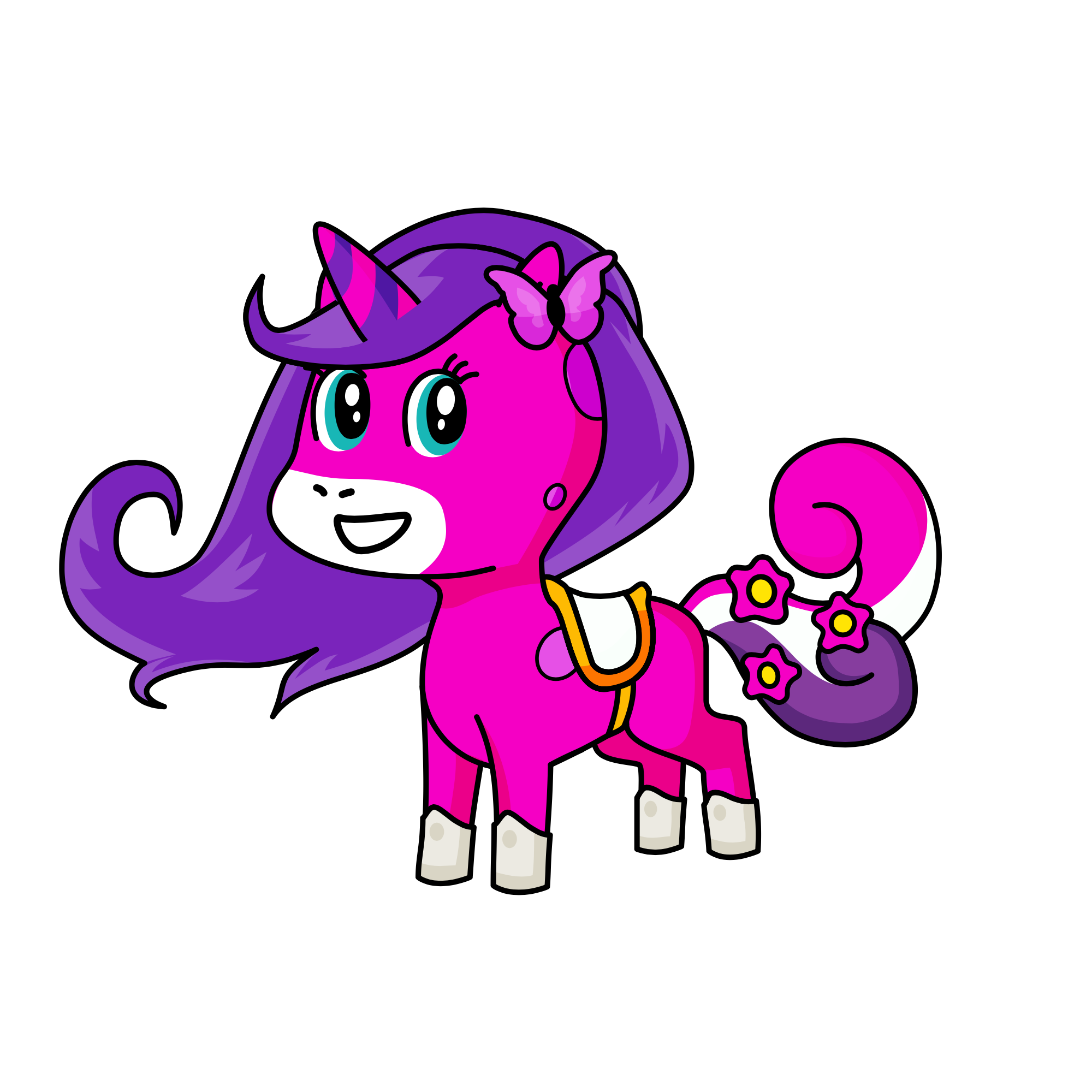 Georgie, the unicorn