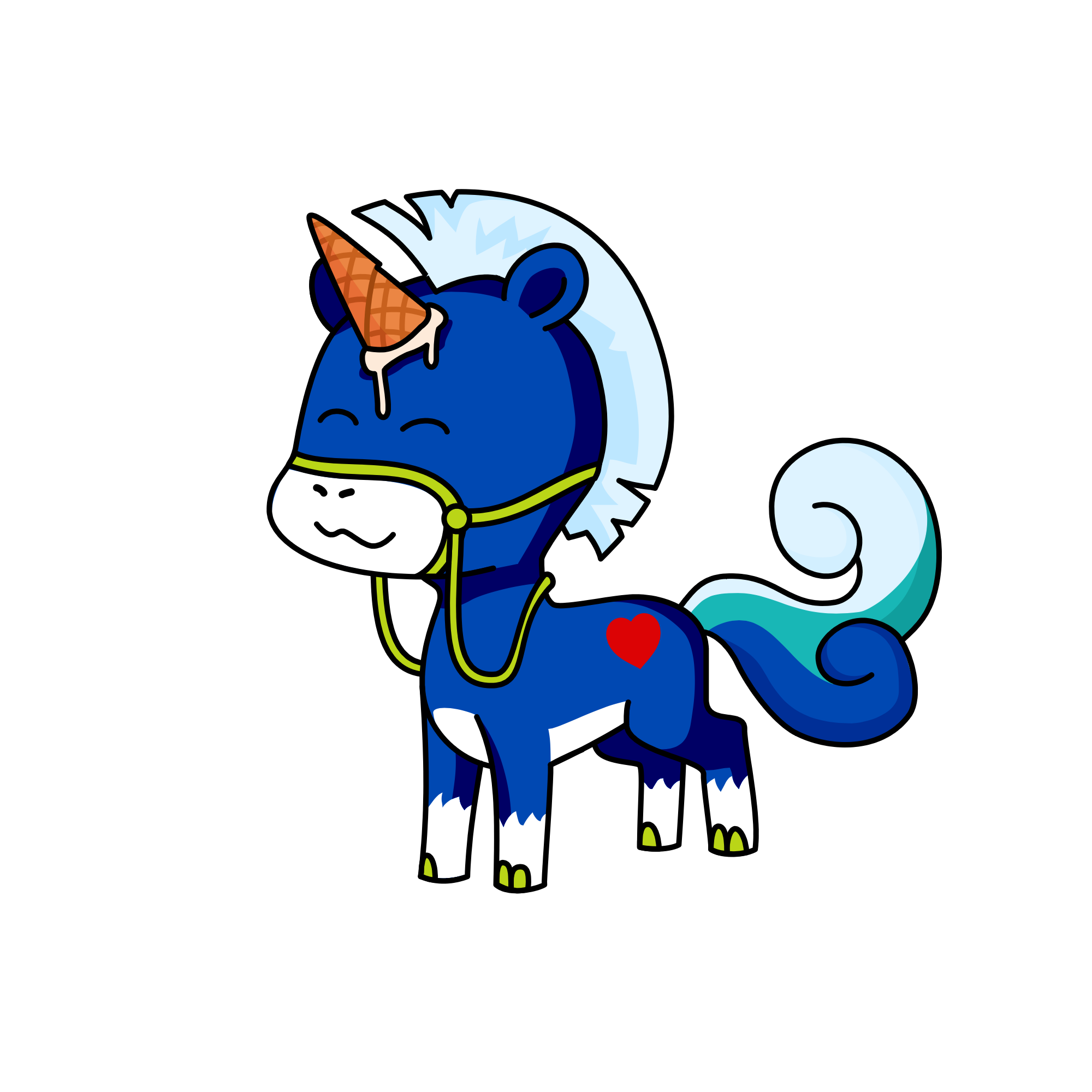 ⛄️ Frosty 🥶 , the unicorn
