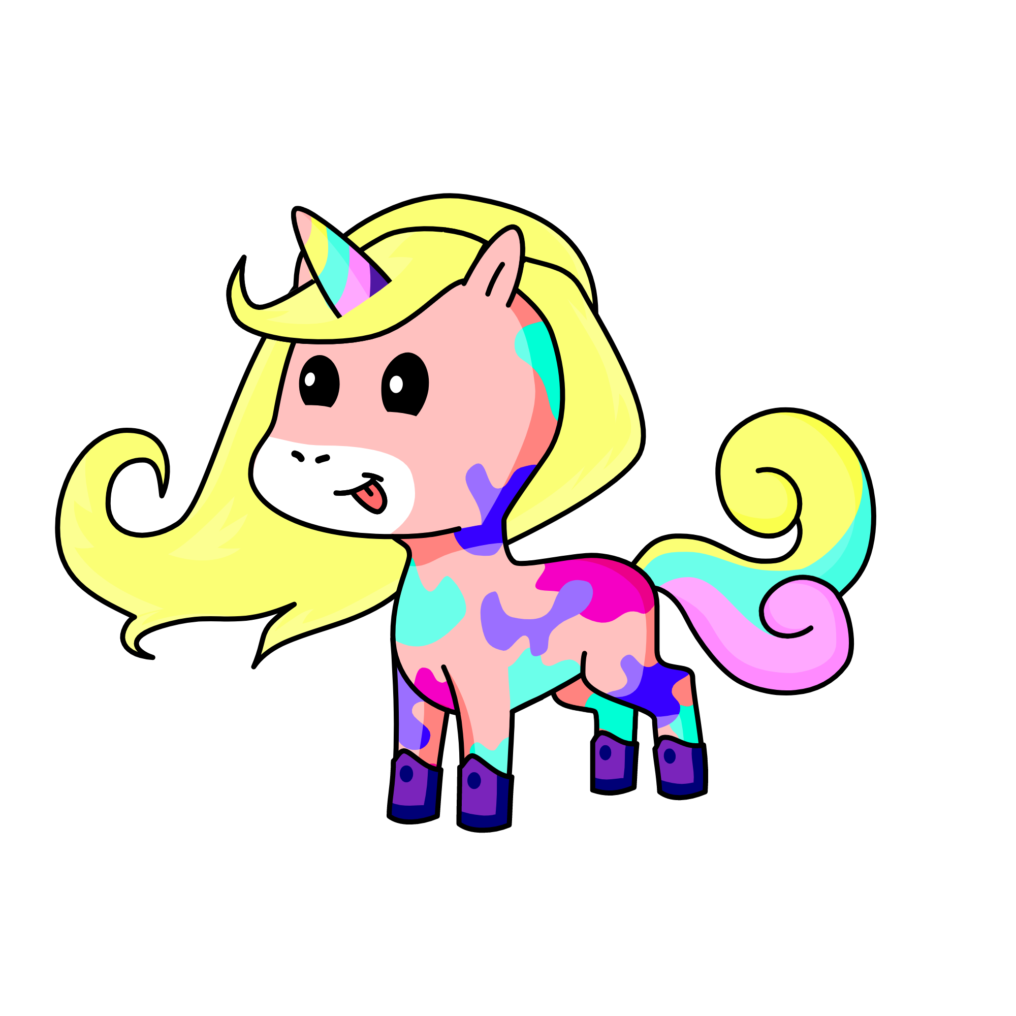 Colorcorn, the unicorn