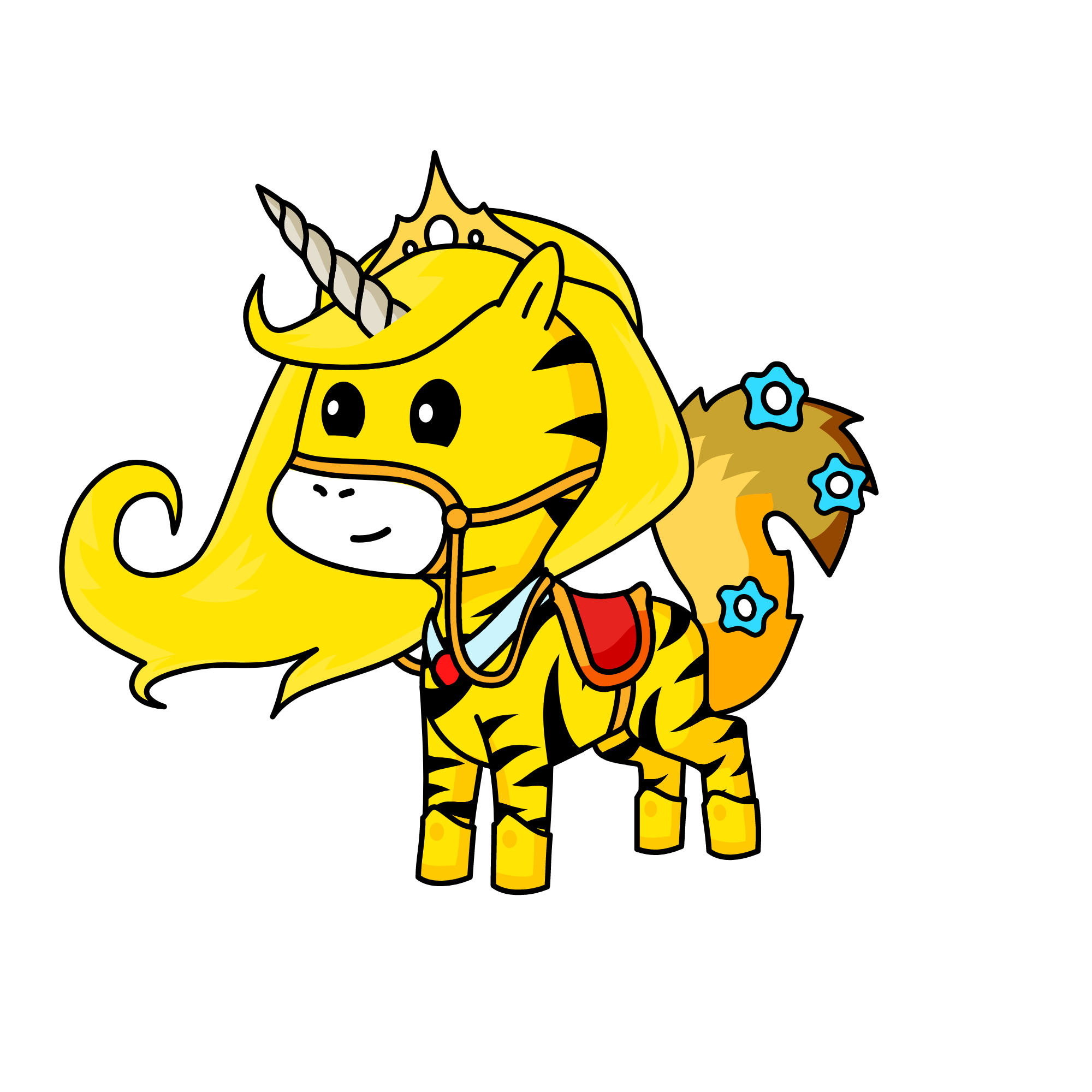 Tigress, the unicorn