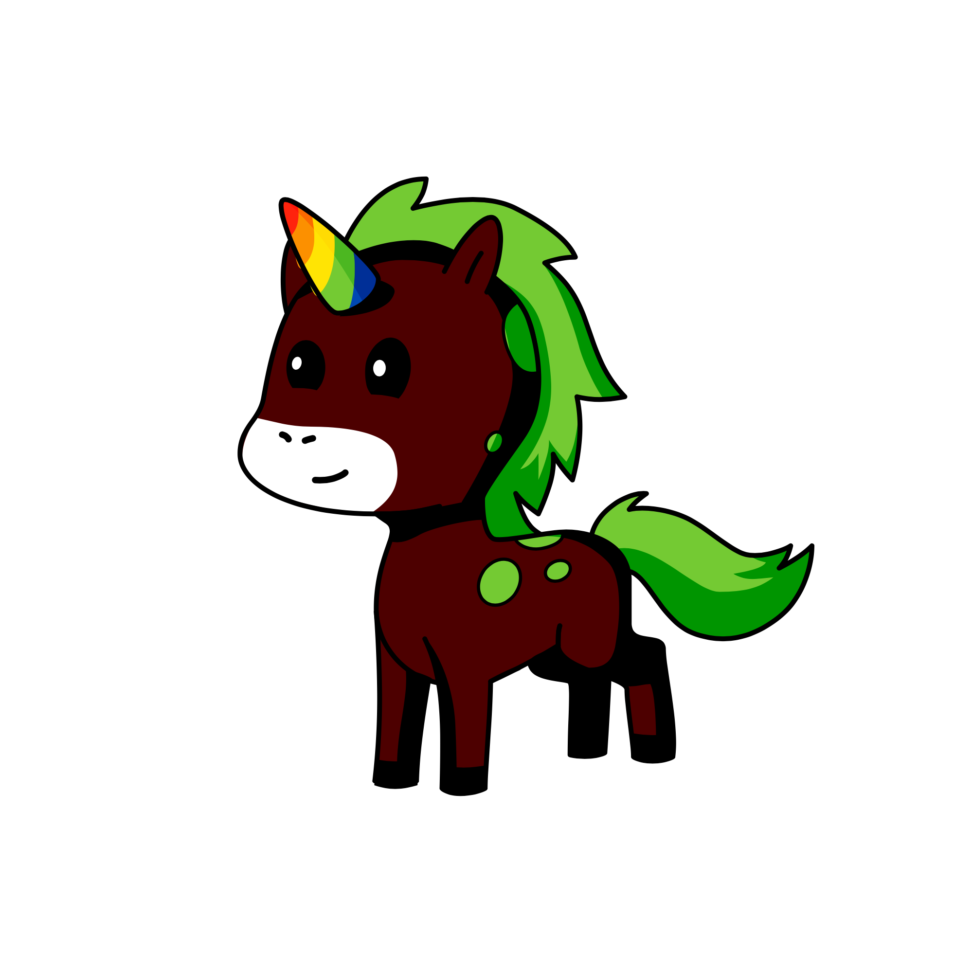Malalu, the unicorn