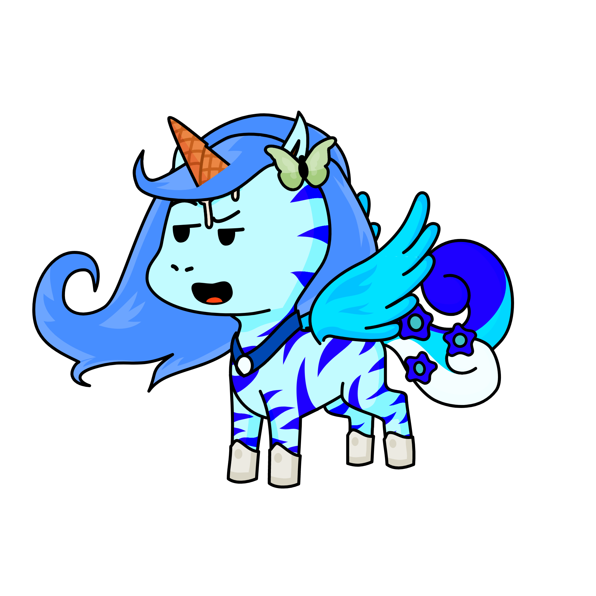 IceCreamSurger, the unicorn