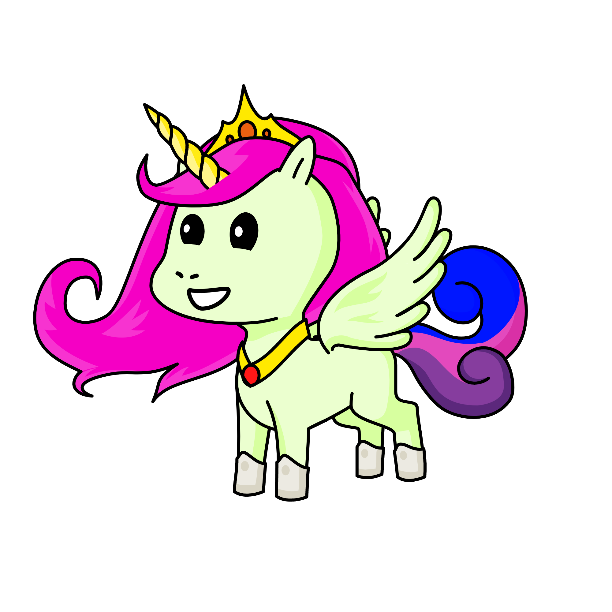 celestia, the unicorn